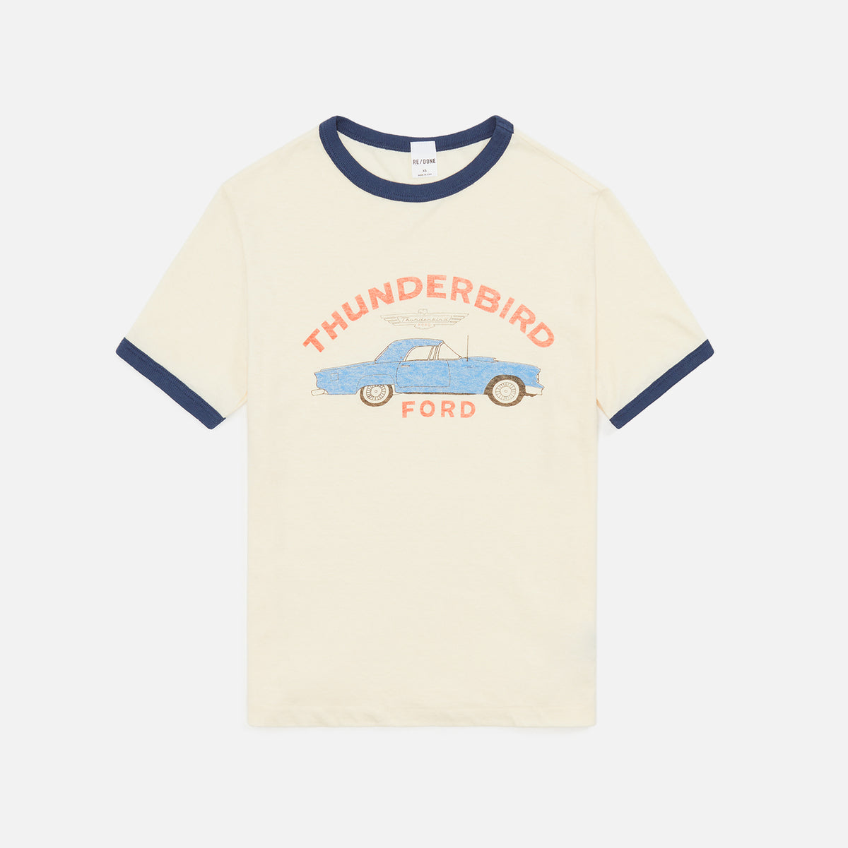 ReDone Ringer Ford Tee - Ivory