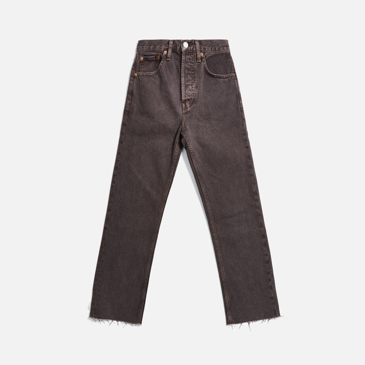 ReDone High Rise Stove Pipe - Washed Chocolate