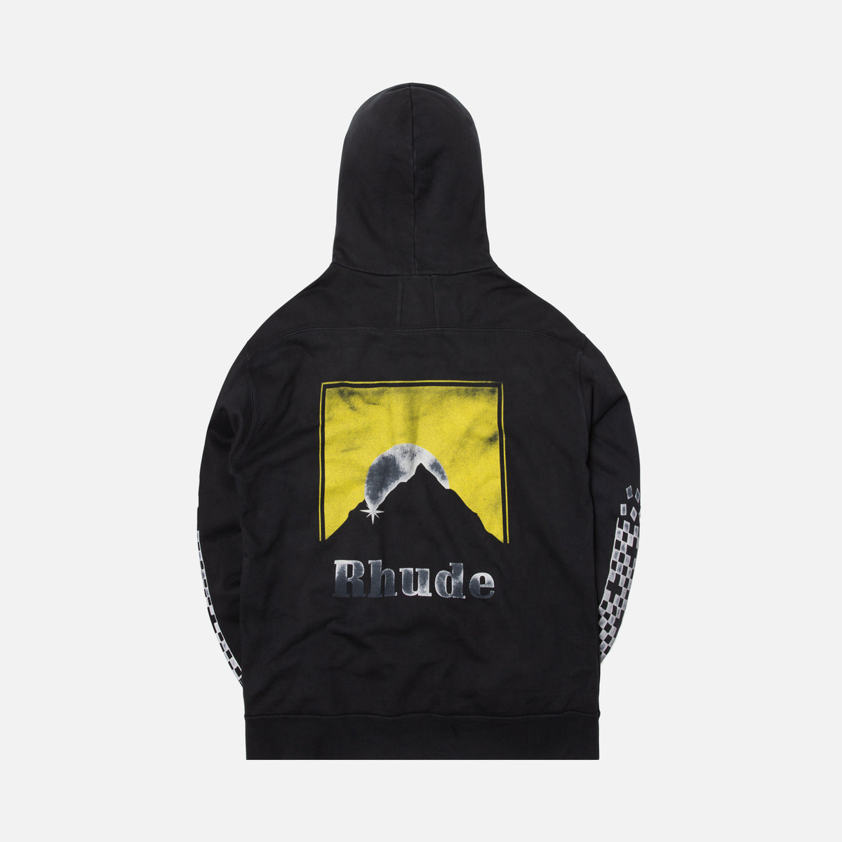 Rhude Moonlight Logo Hoodie - Black