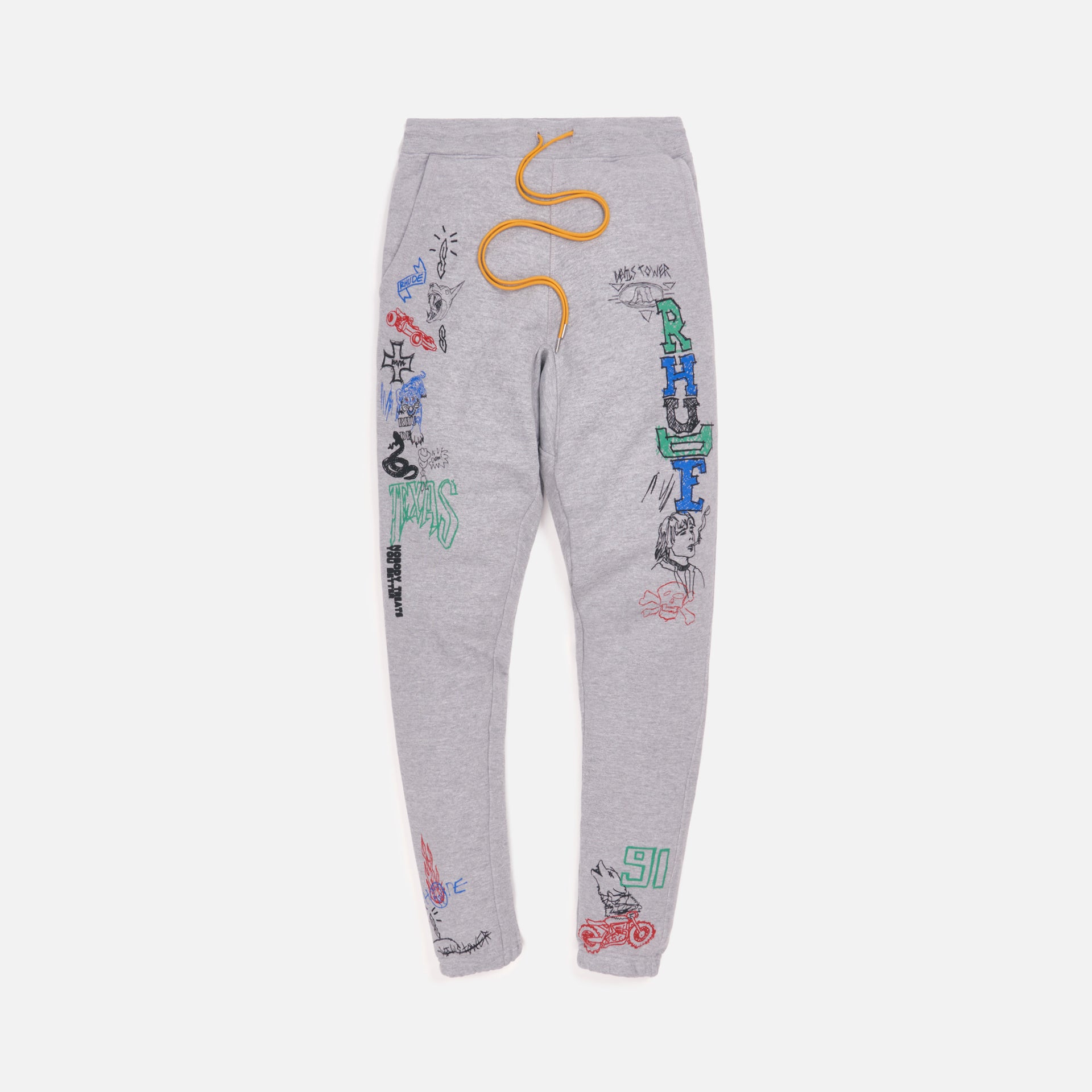 Rhude Doodle Jogger - Grey