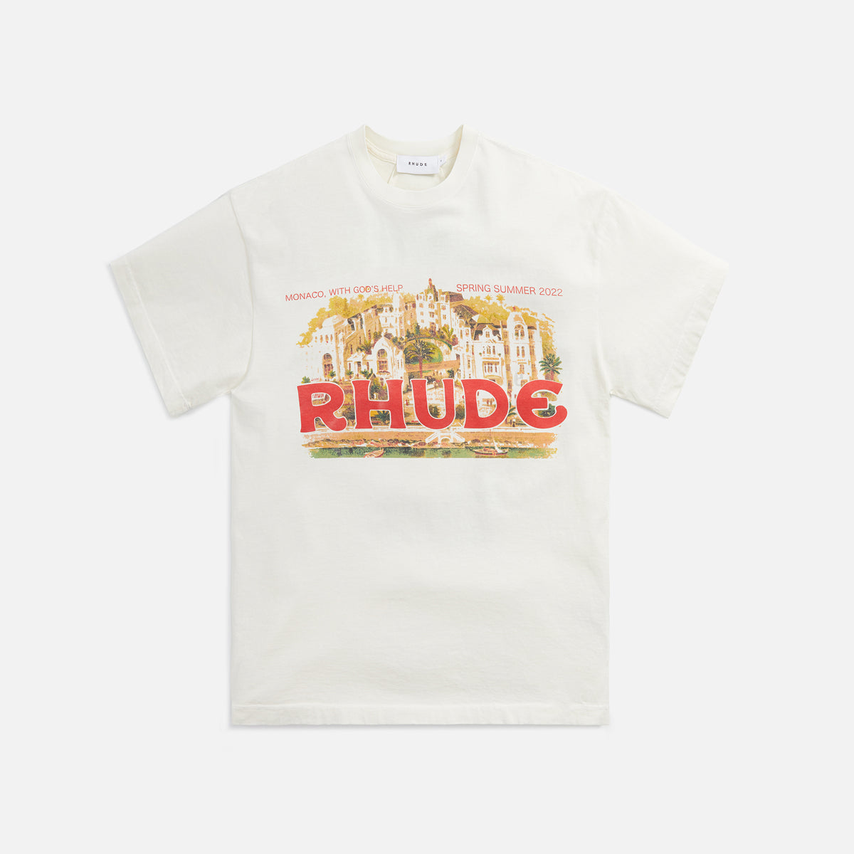 Rhude City Tee - Vintage White