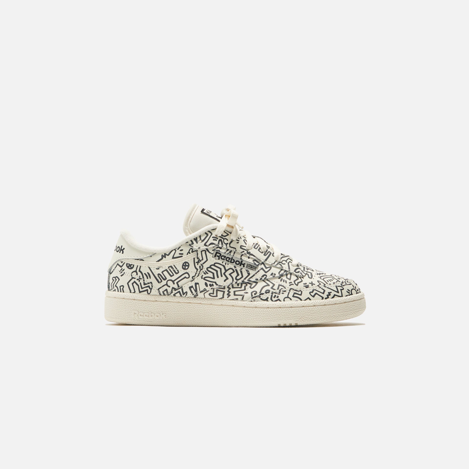 Reebok x Keith Haring Club C - Chalk / Pure Grey 8
