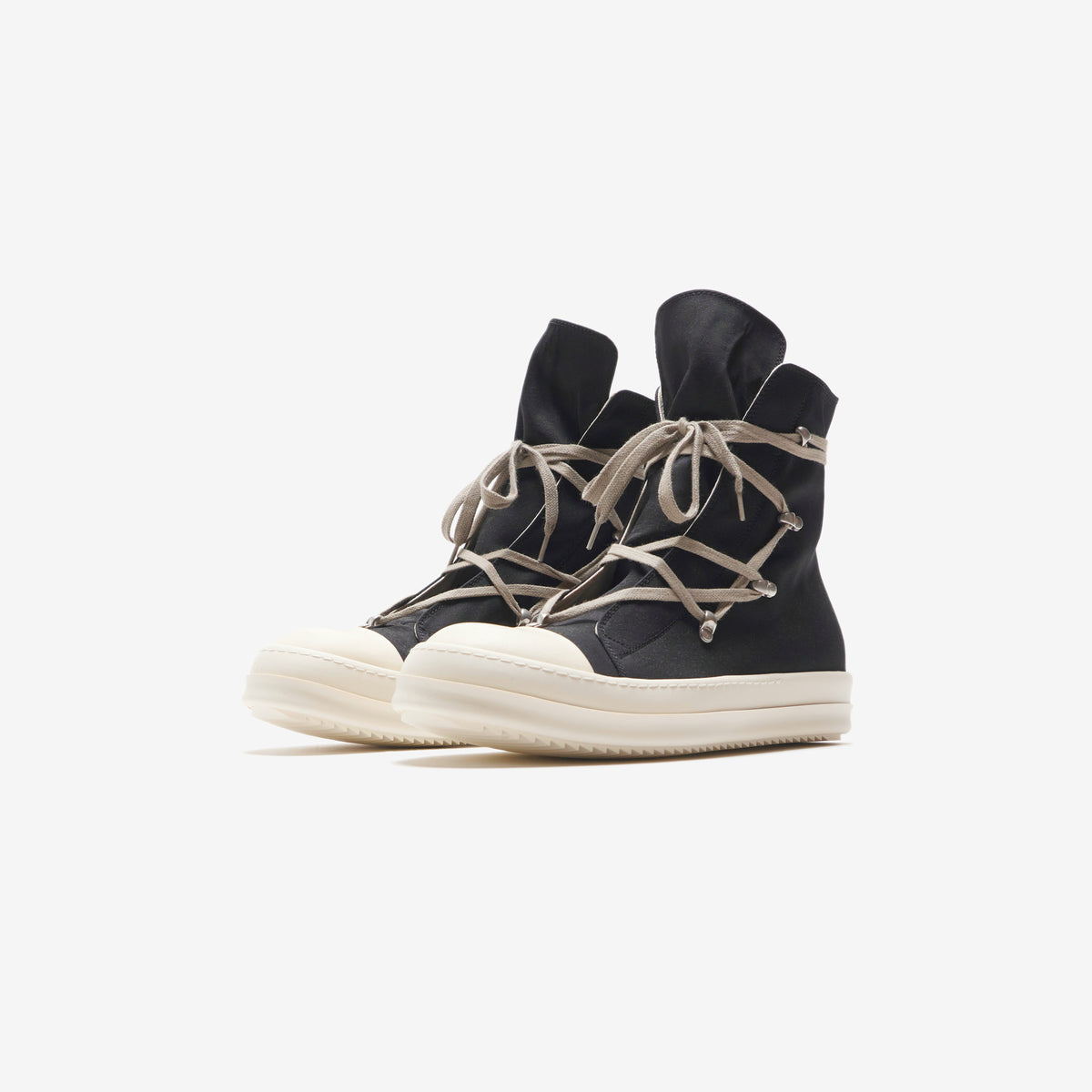 Rick Owens Scarpe Hexa Sneakers - Black / Milk