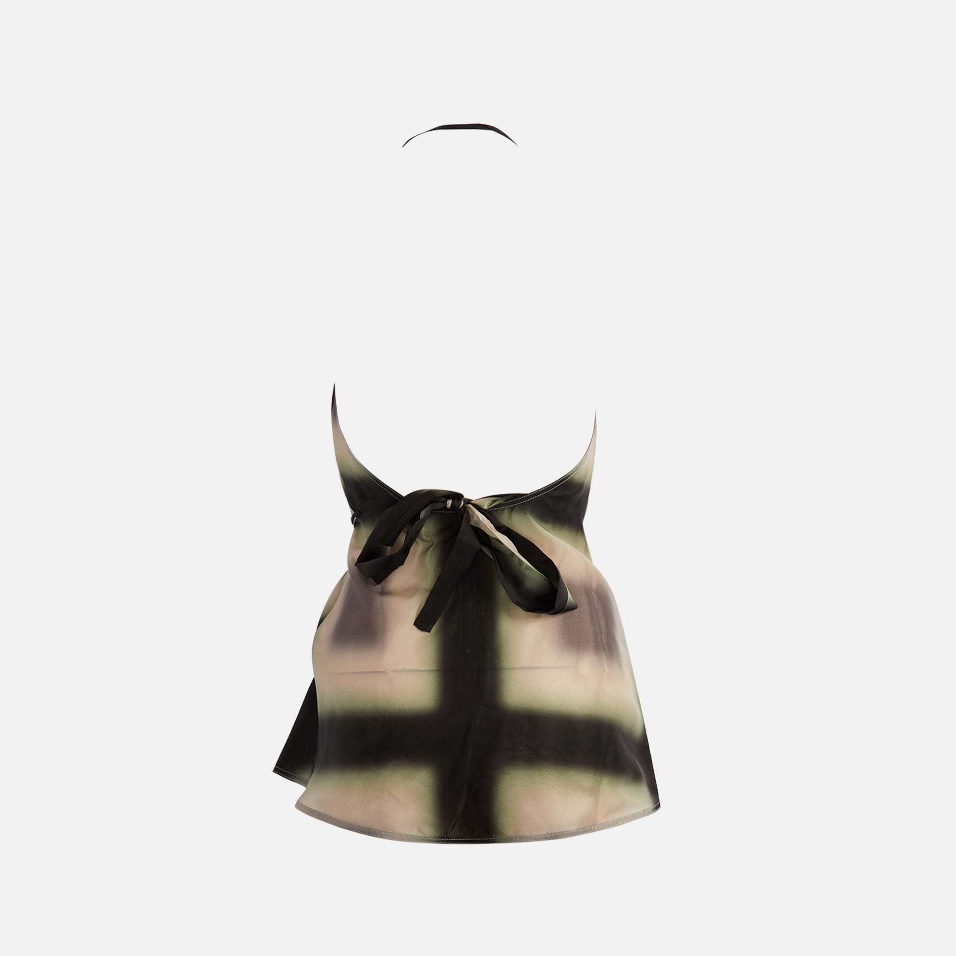 Rick Owens Laura Top - Black Plaid