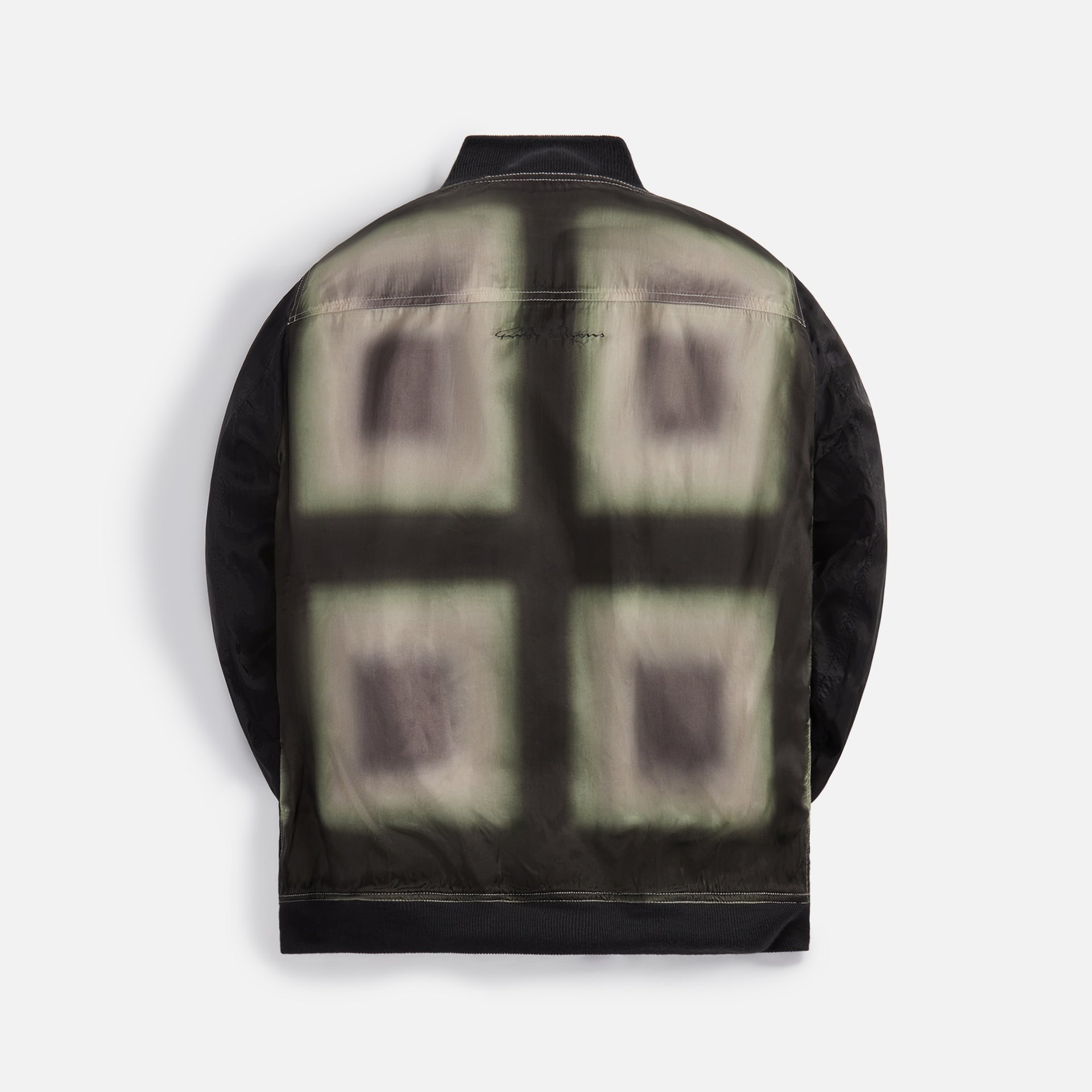 Rick Owens Reversible Flight - Black / Black Plaid