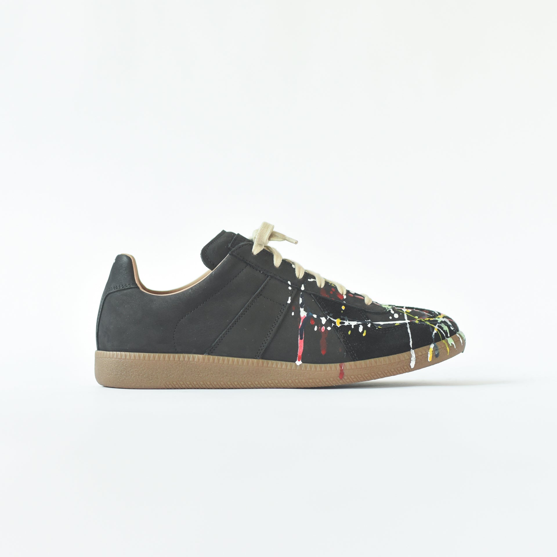 Margiela Replica Painter Low - Black / Paint