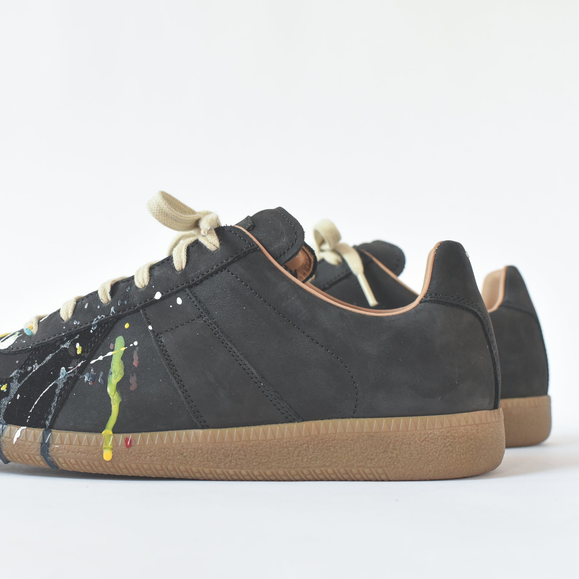 Margiela Replica Painter Low - Black / Paint