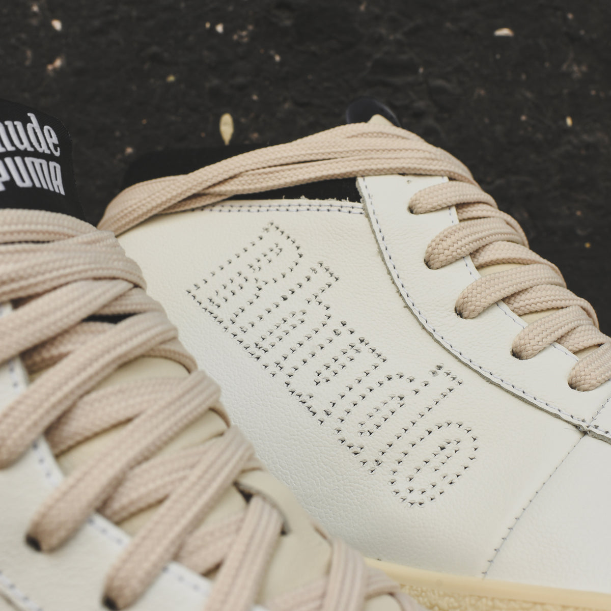 Puma x Rhude Basket '68 Mid OG - White / Grey
