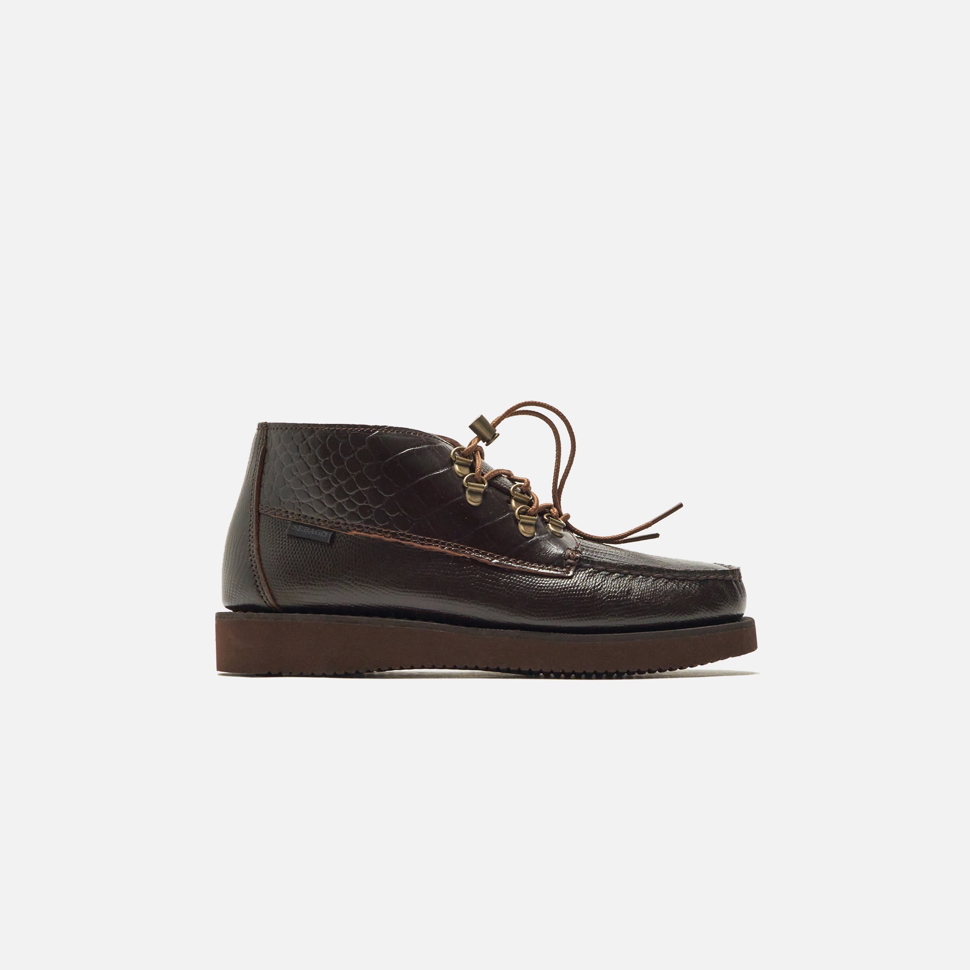 Sebago x Engineered Garments Overlap Mid - Dark Brown