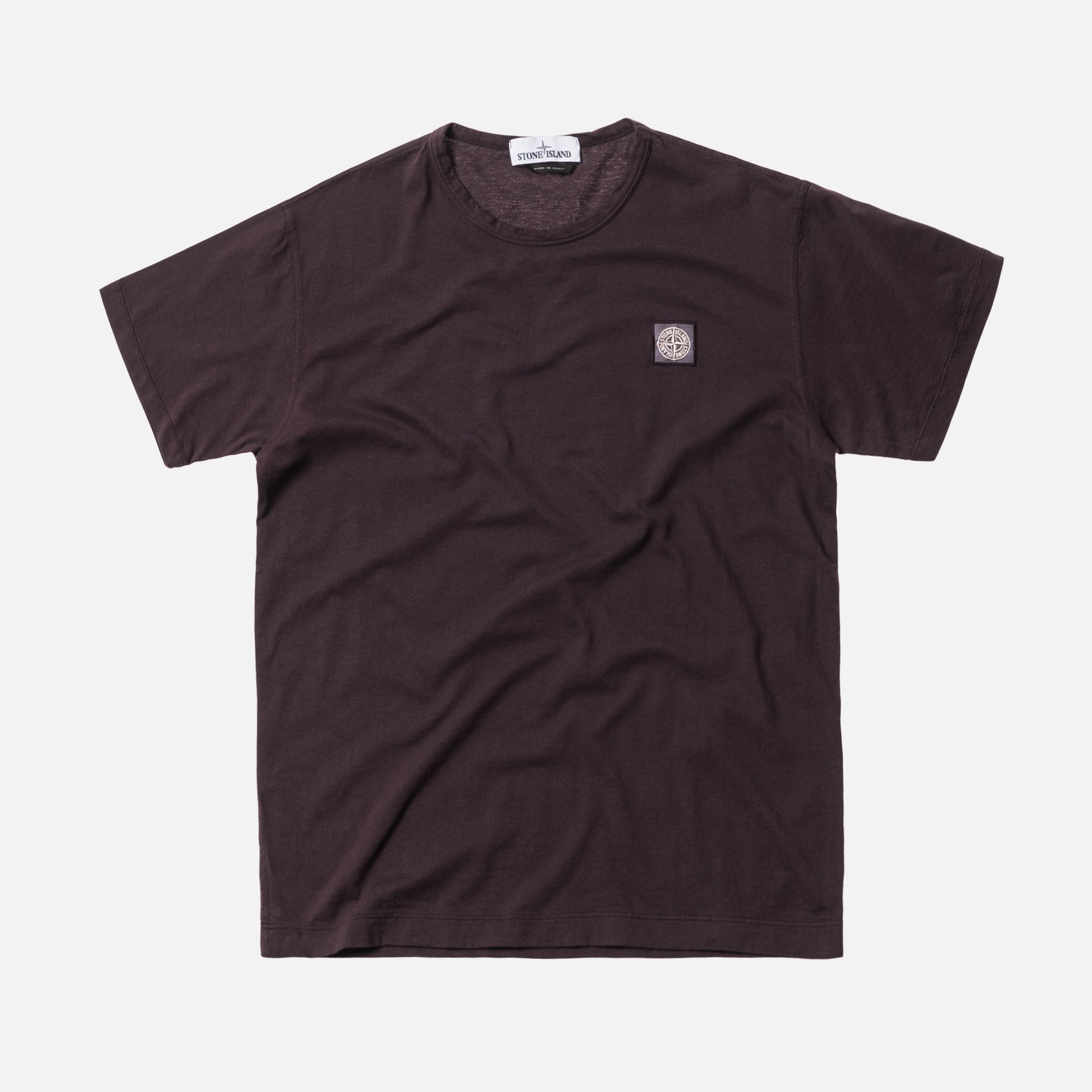 Stone Island Fissato Tee - Burgundy