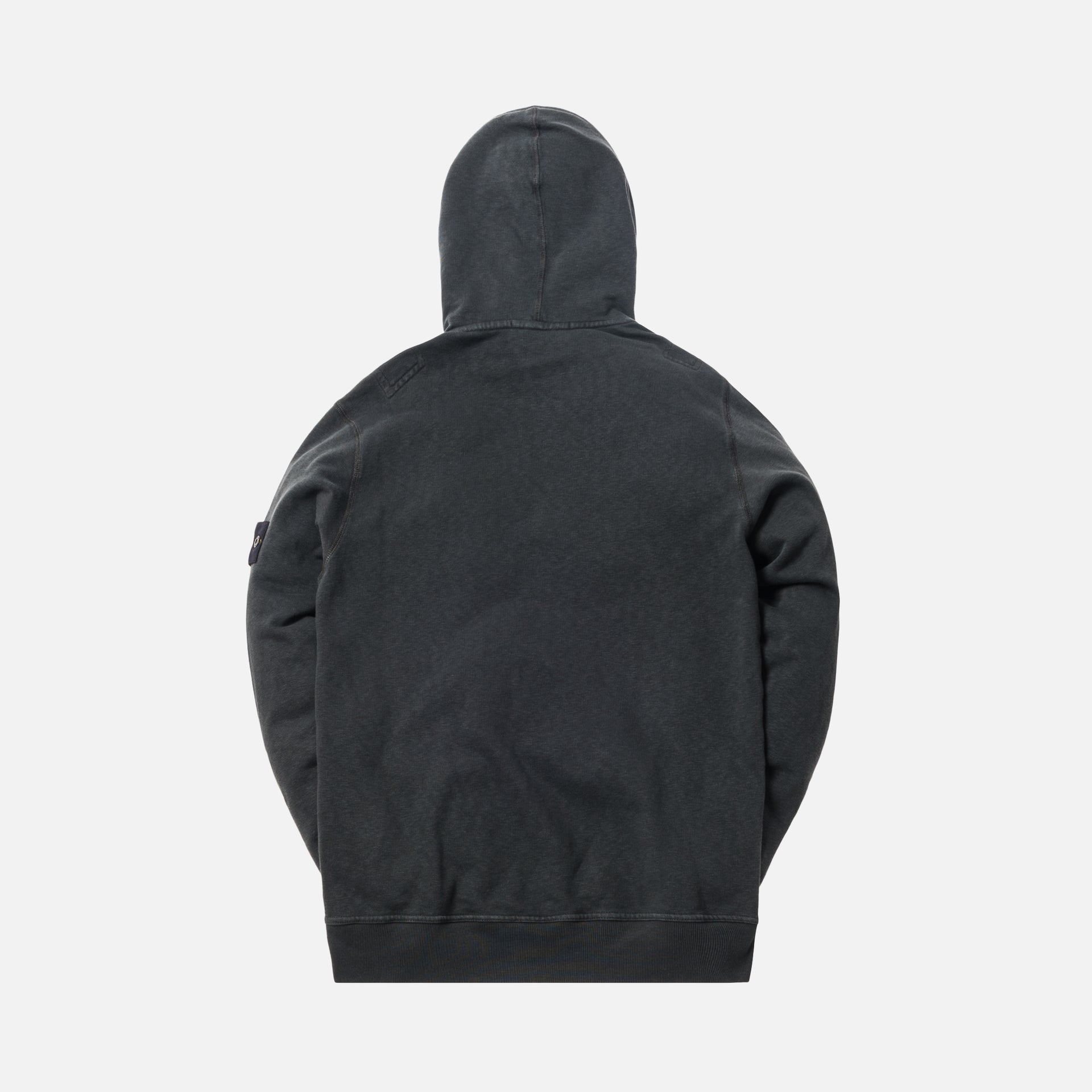 Stone Island Garment Dyed Old Effect Hoodie - Antracite