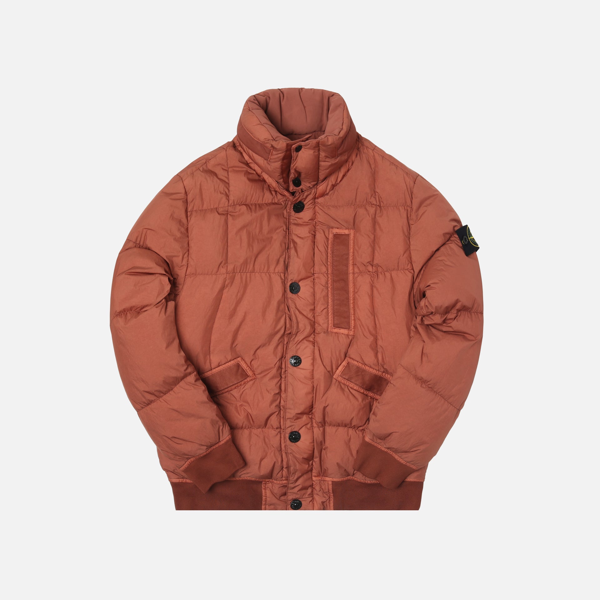 Stone Island Real Down Jacket - Ruggine
