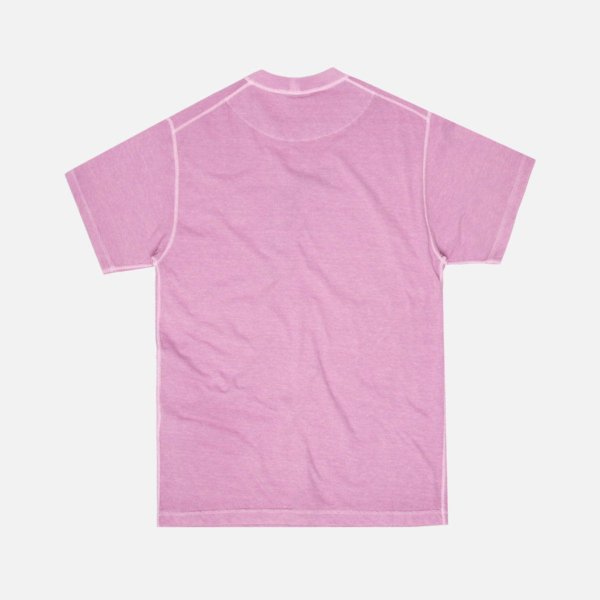 Stone Island Garment Dyed Tee - Rose Quartz