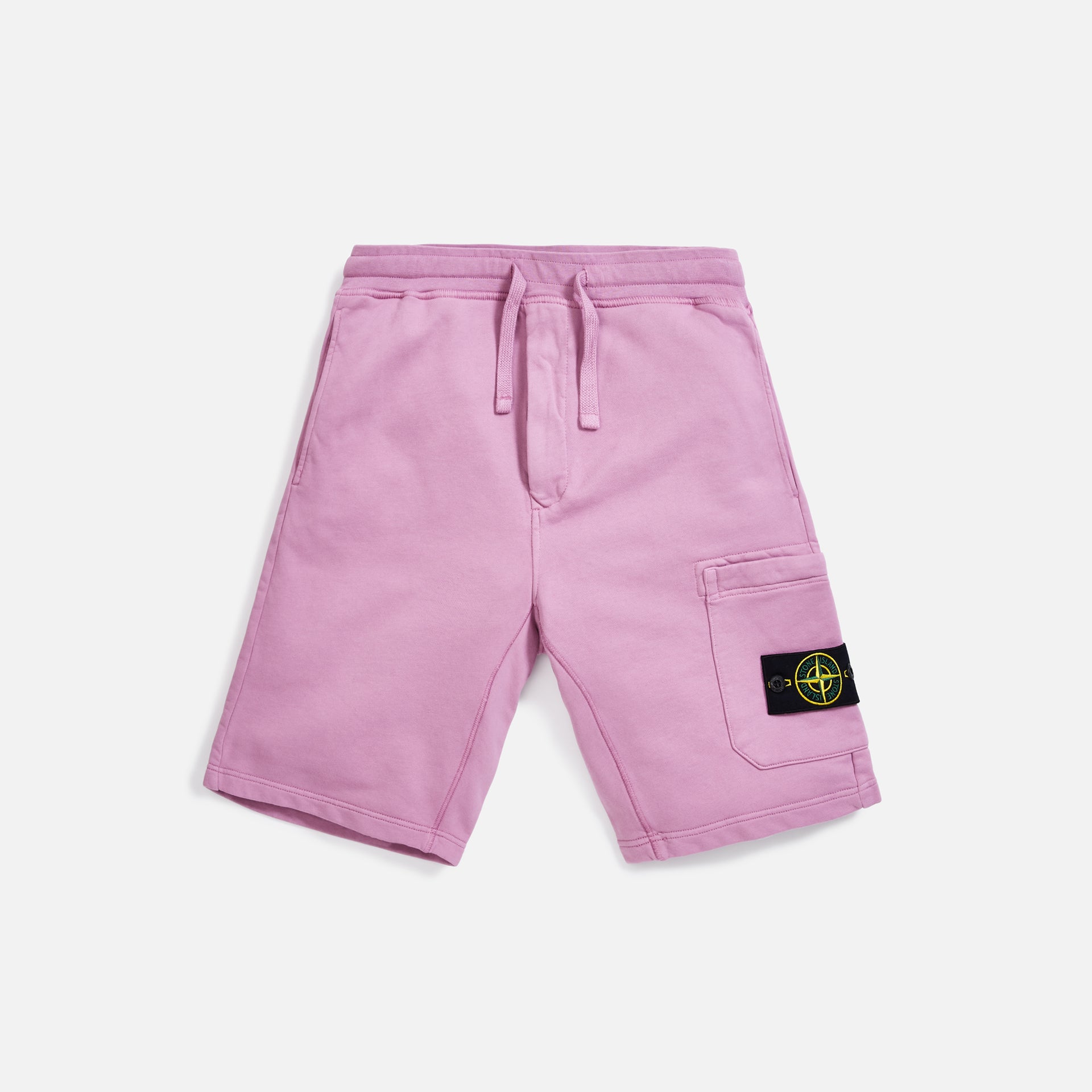 Stone Island Fleece Shorts - Rose Quartz