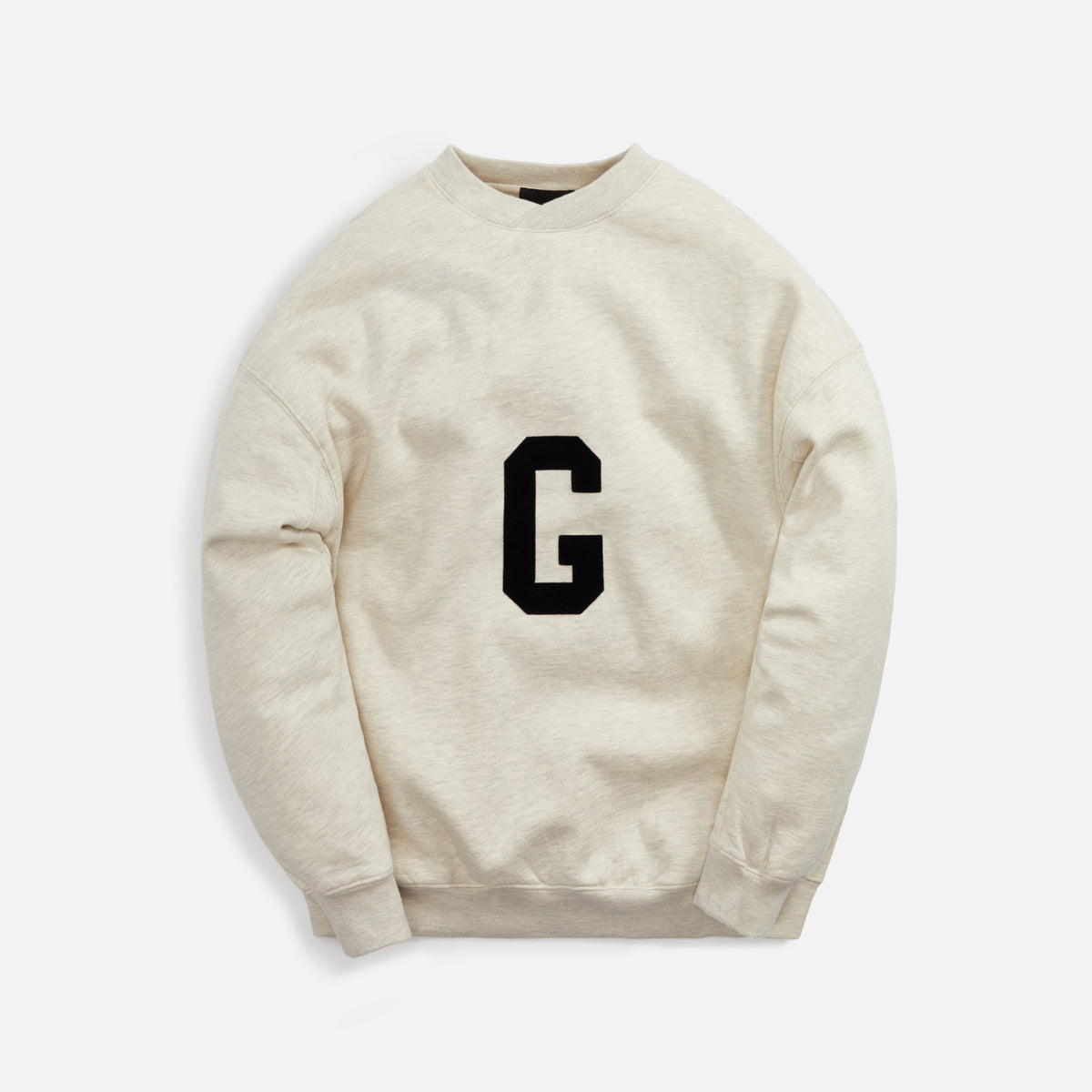 Fear of God G Crewneck - Cream Heather