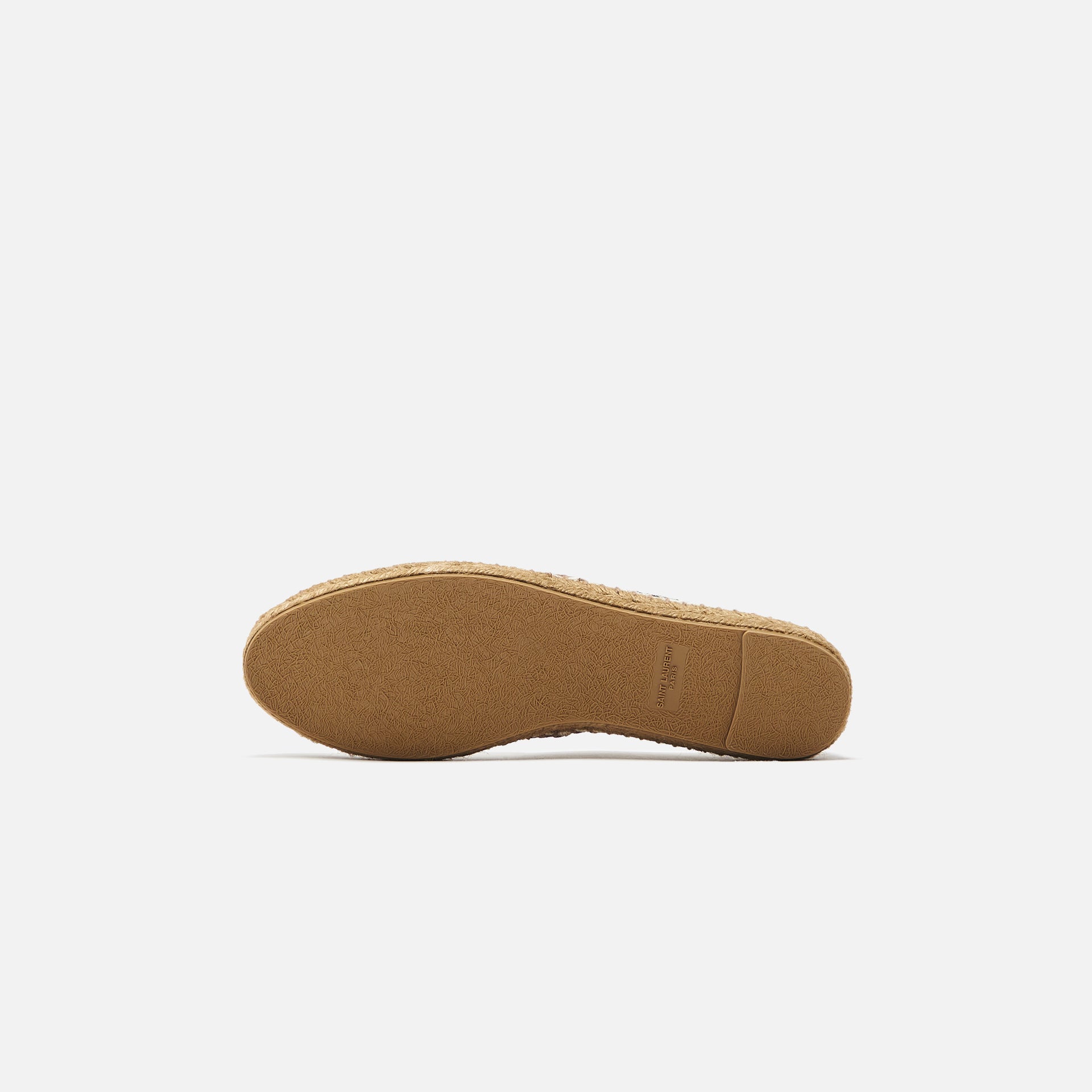 Saint Laurent WMNS Espadrille Embroidery - Ecru / Noir