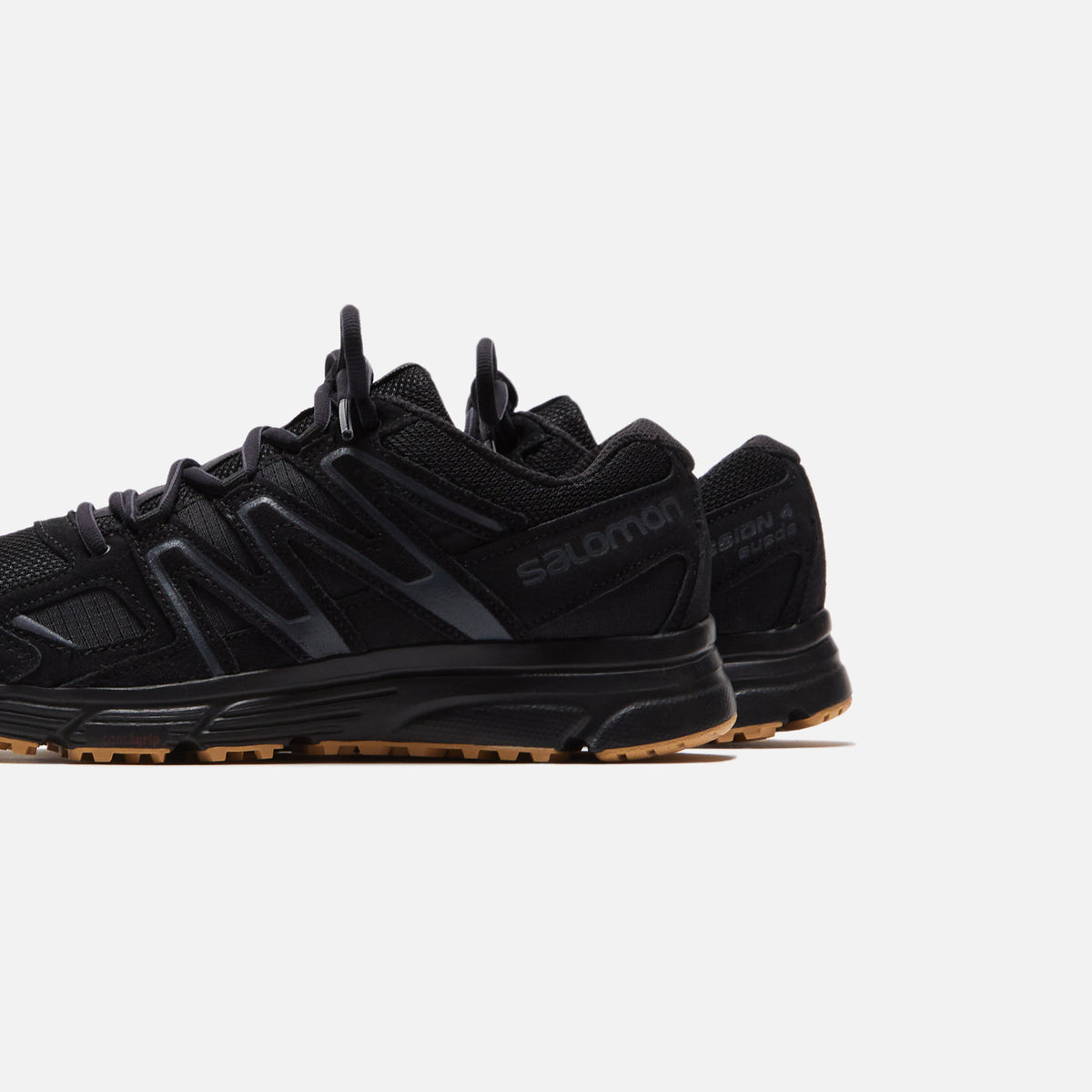 Salomon X-Mission 4 Suede - Black / Ebony / Gum