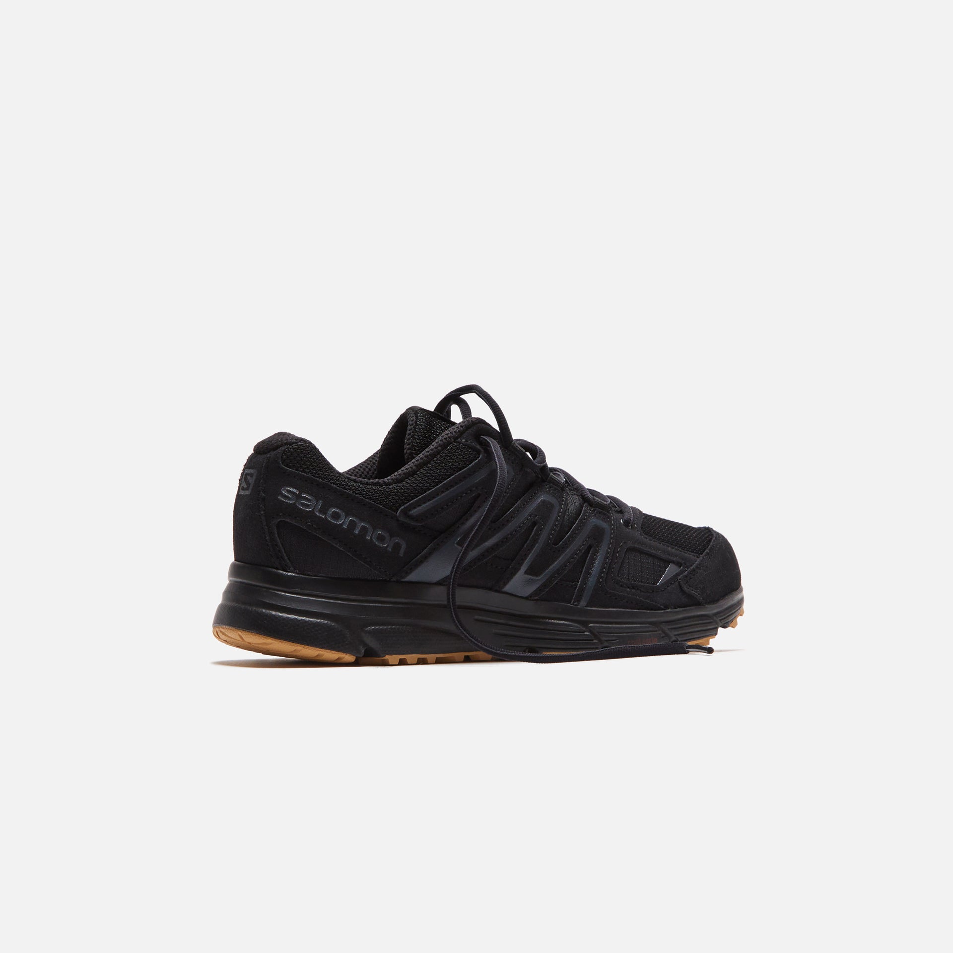 Salomon X-Mission 4 Suede - Black / Ebony / Gum