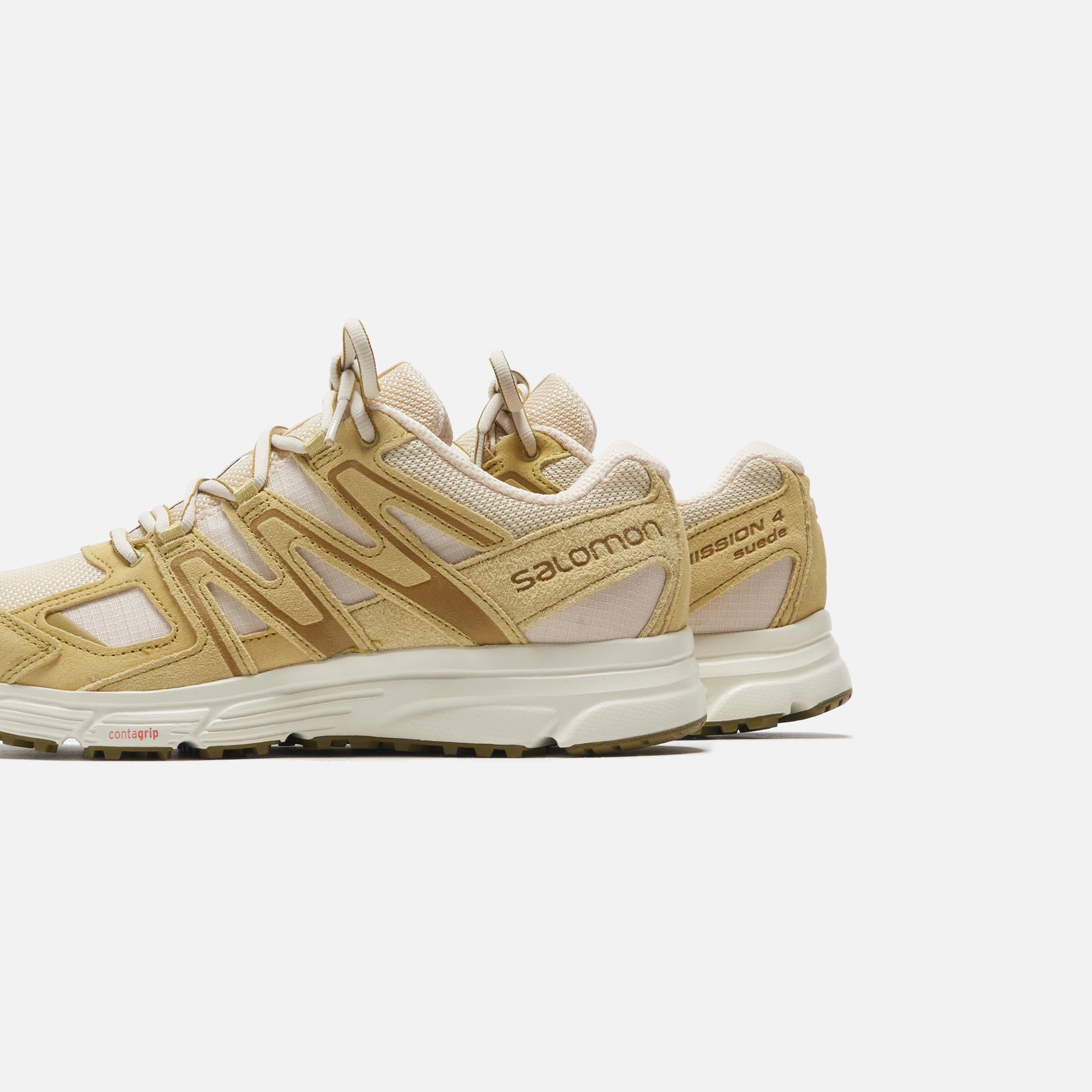 Salomon x Mission 4 Suede - Leek Green / Green Moss / Frozen Dew