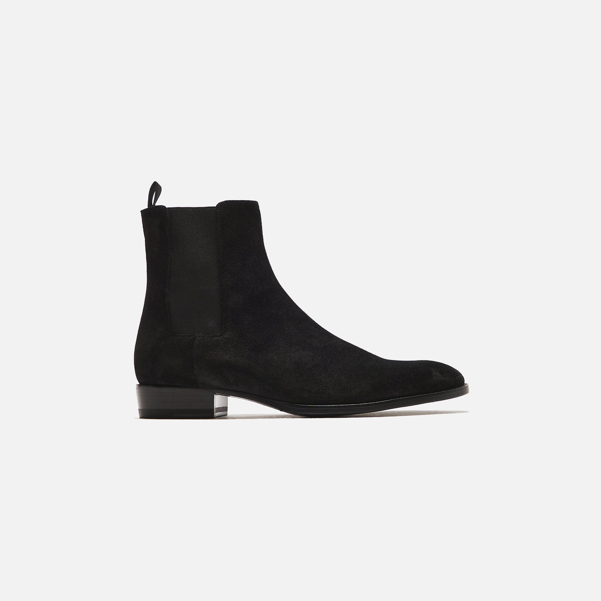 Saint Laurent Wyatt Chelsea 30mm - Suede Noir