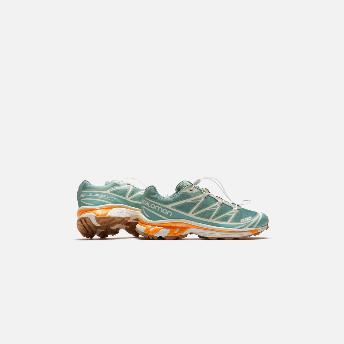 Salomon WMNS XT-6 - Granite Green / Aqua / Blazing Orange