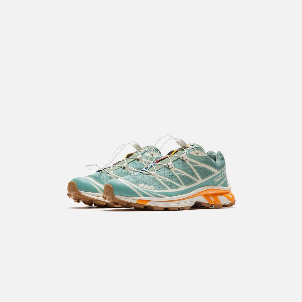 Salomon WMNS XT-6 - Granite Green / Aqua / Blazing Orange