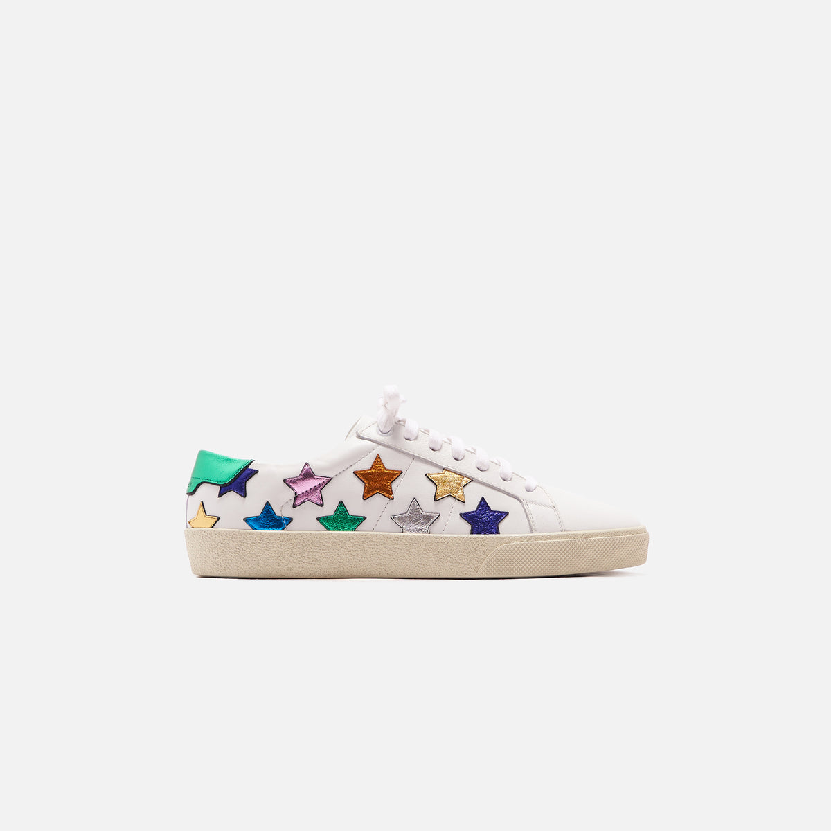 Saint Laurent SL/06 Star Sneaker - White