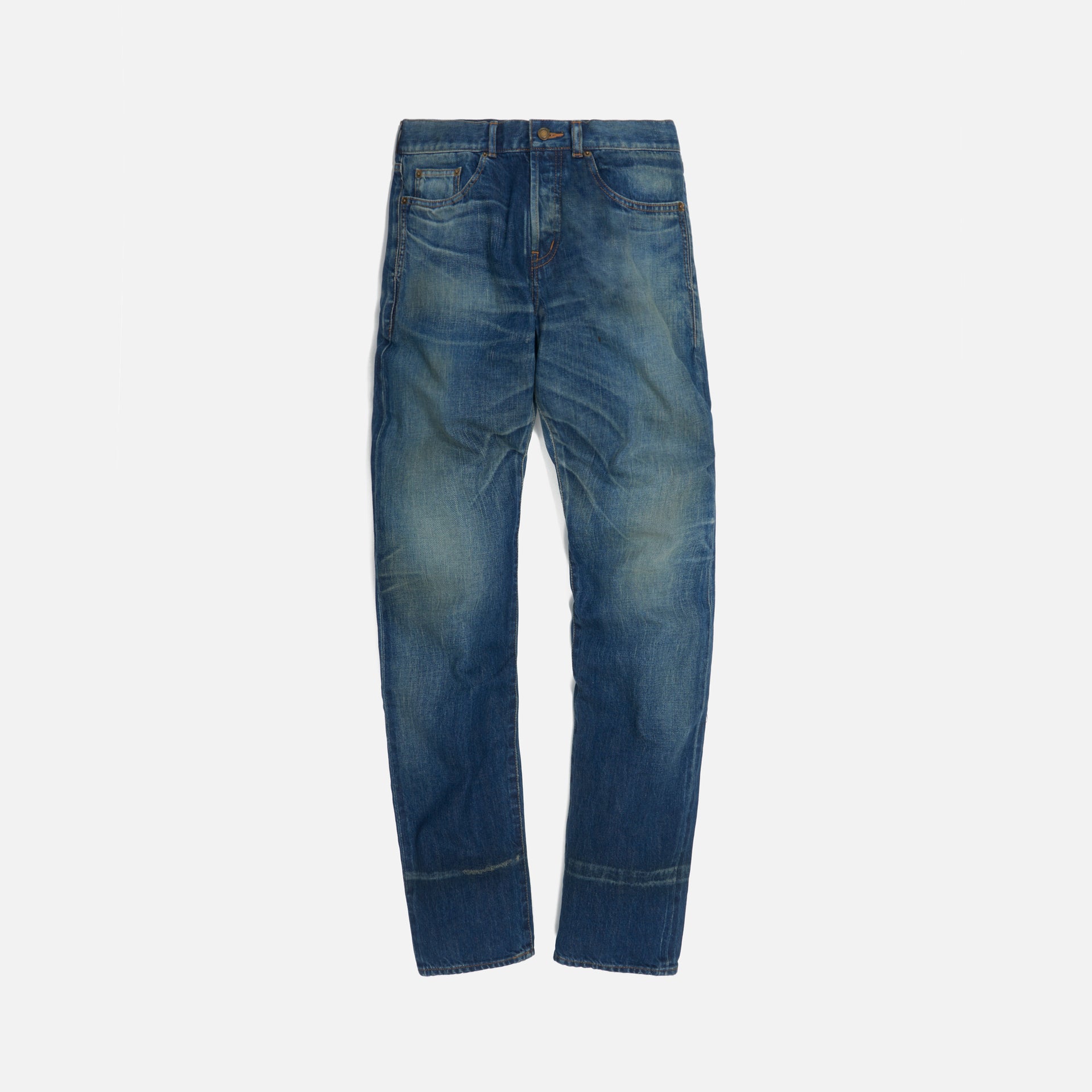 Saint Laurent Slim Fit Dirty Winter - Blue