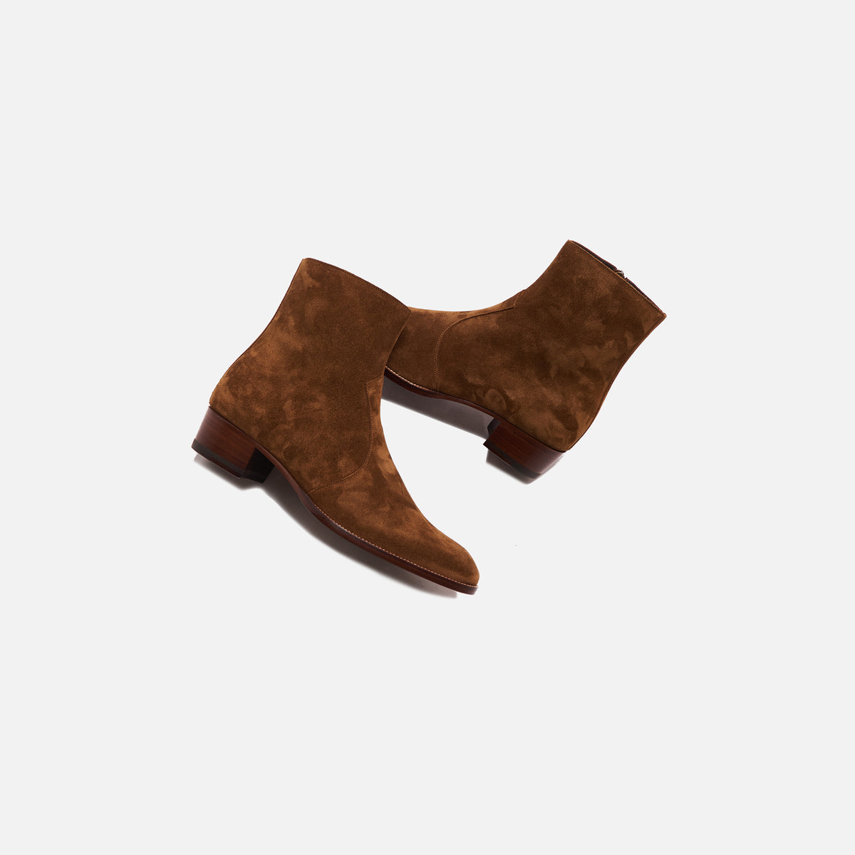 Saint Laurent Wyatt Suede - Florence Moutarde