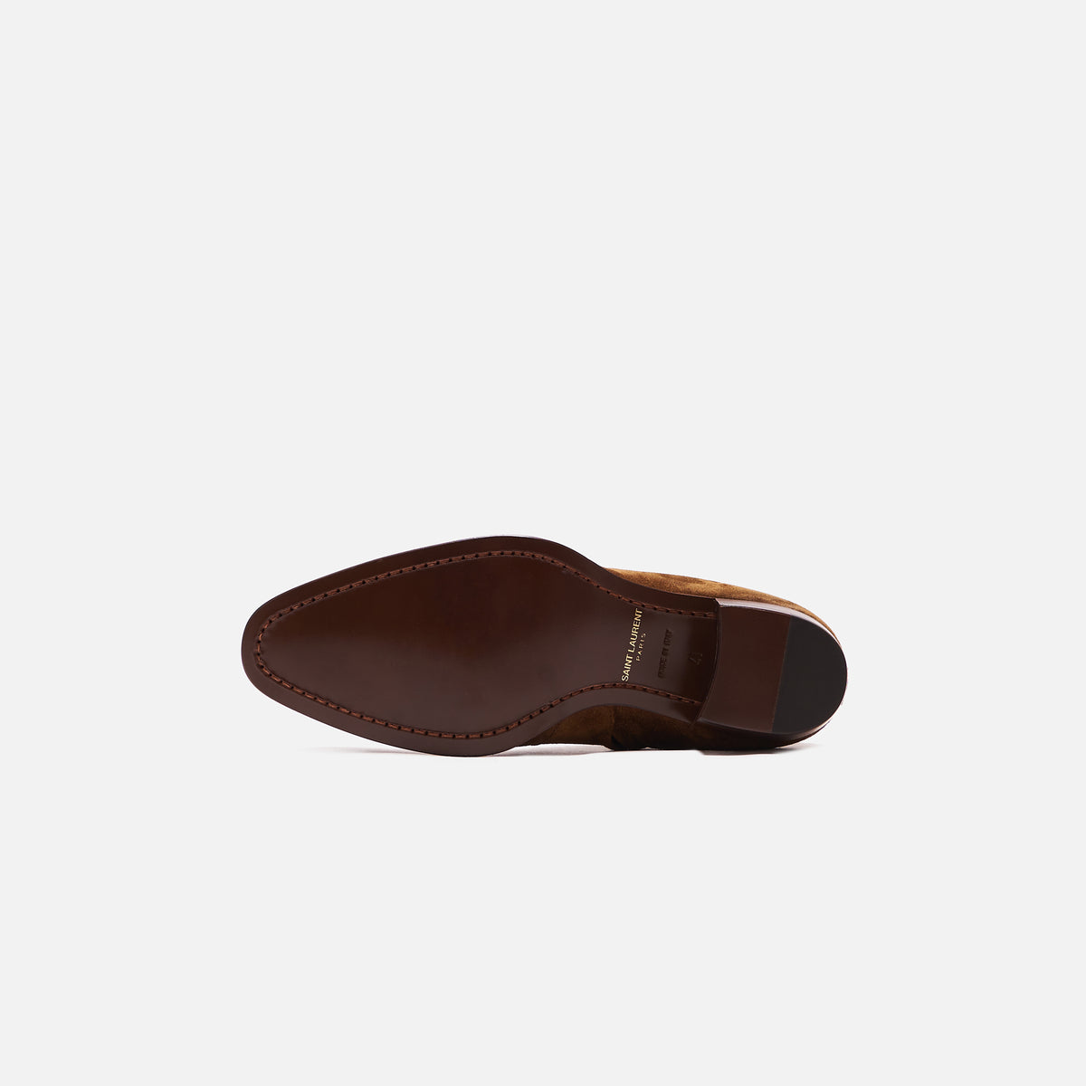 Saint Laurent Wyatt Suede - Florence Moutarde