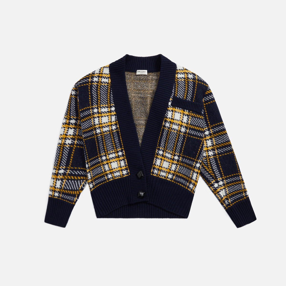 Saint Laurent Cardigan Sweater - Marine