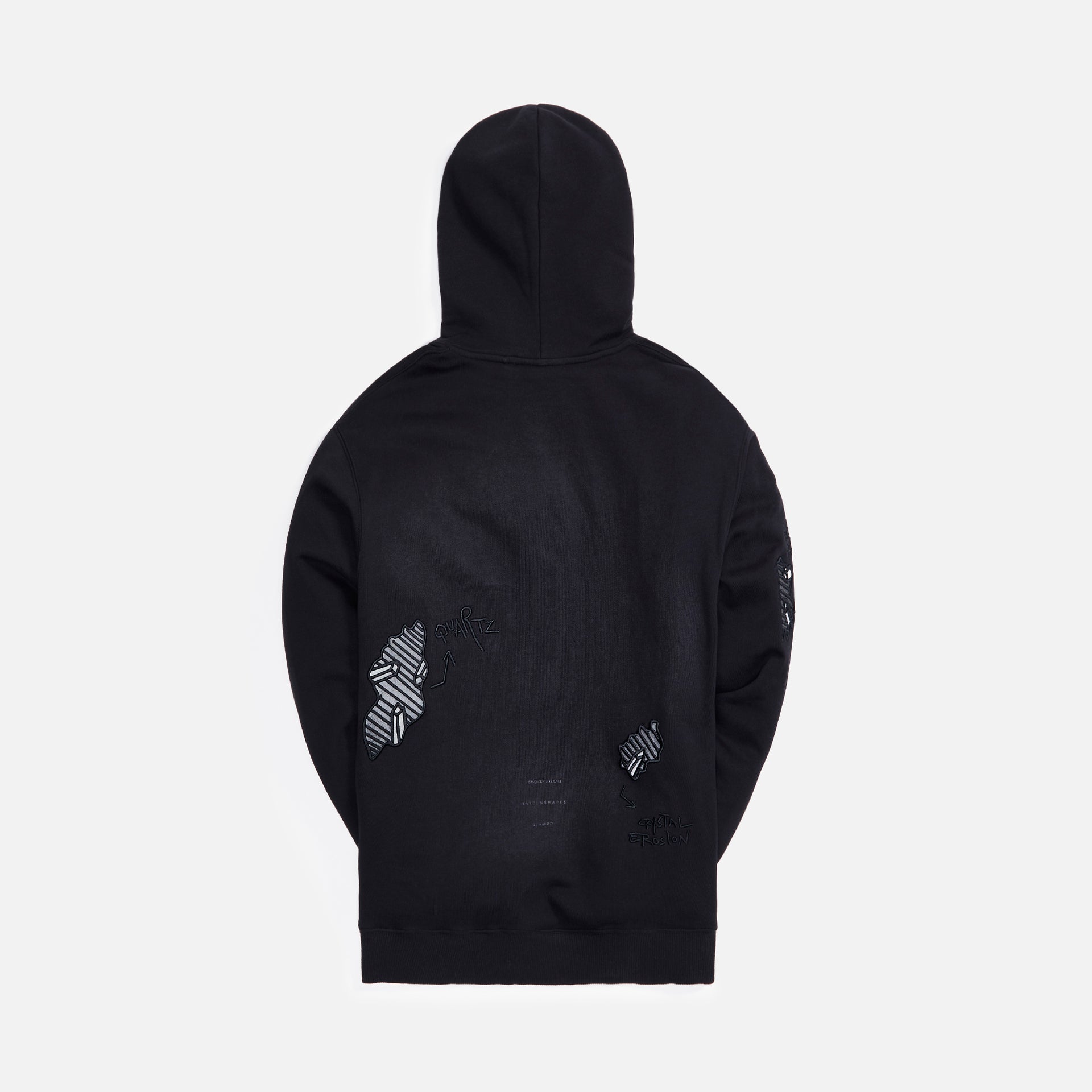 Stampd AHS Eroded Hoodie - Black