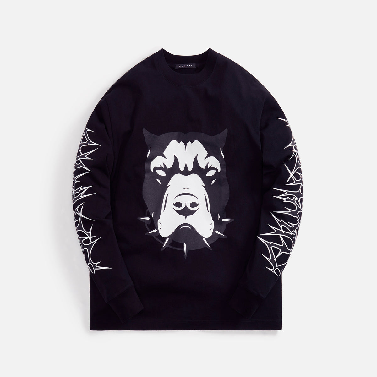 Stampd Spike Long Sleeve Relaxed Tee - Black