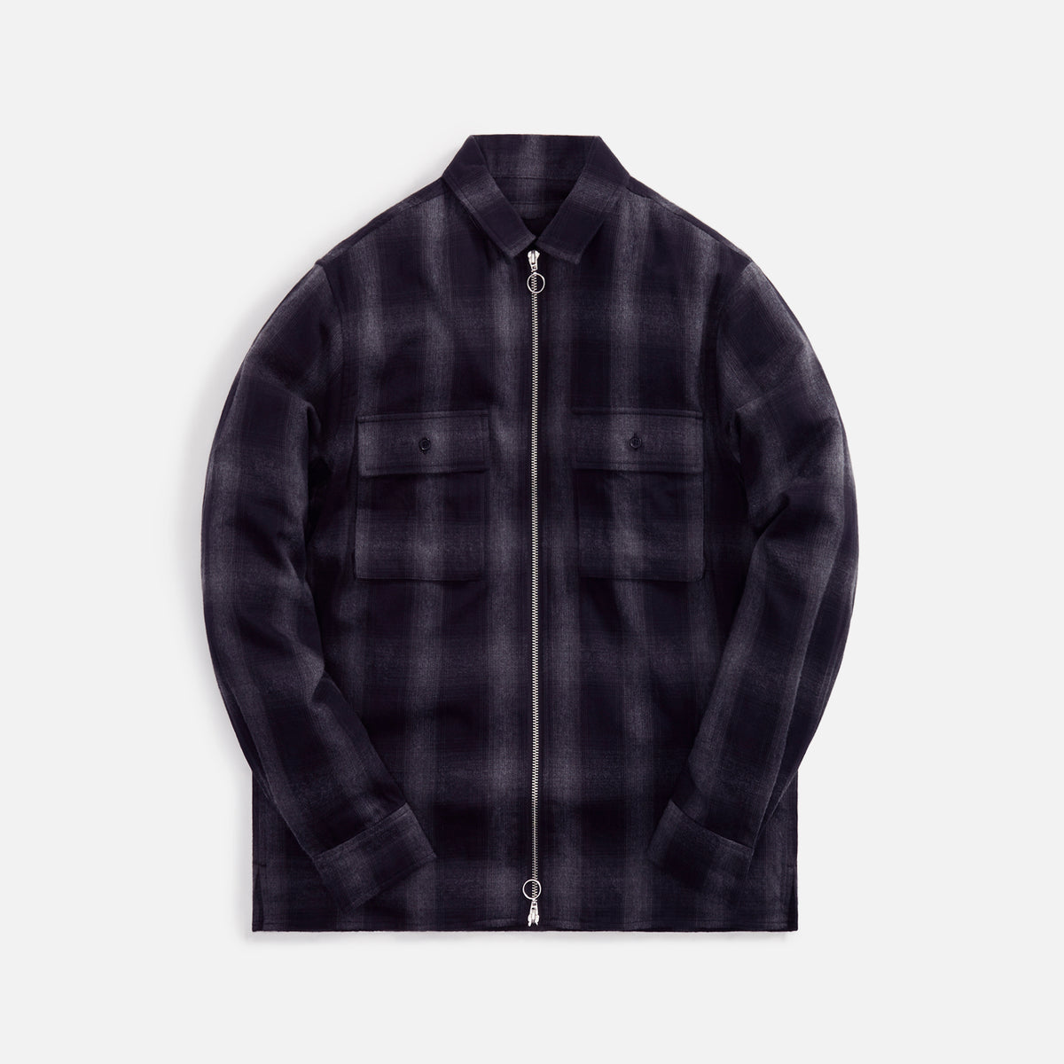 Stampd Mason Zip Up Shirt - Black
