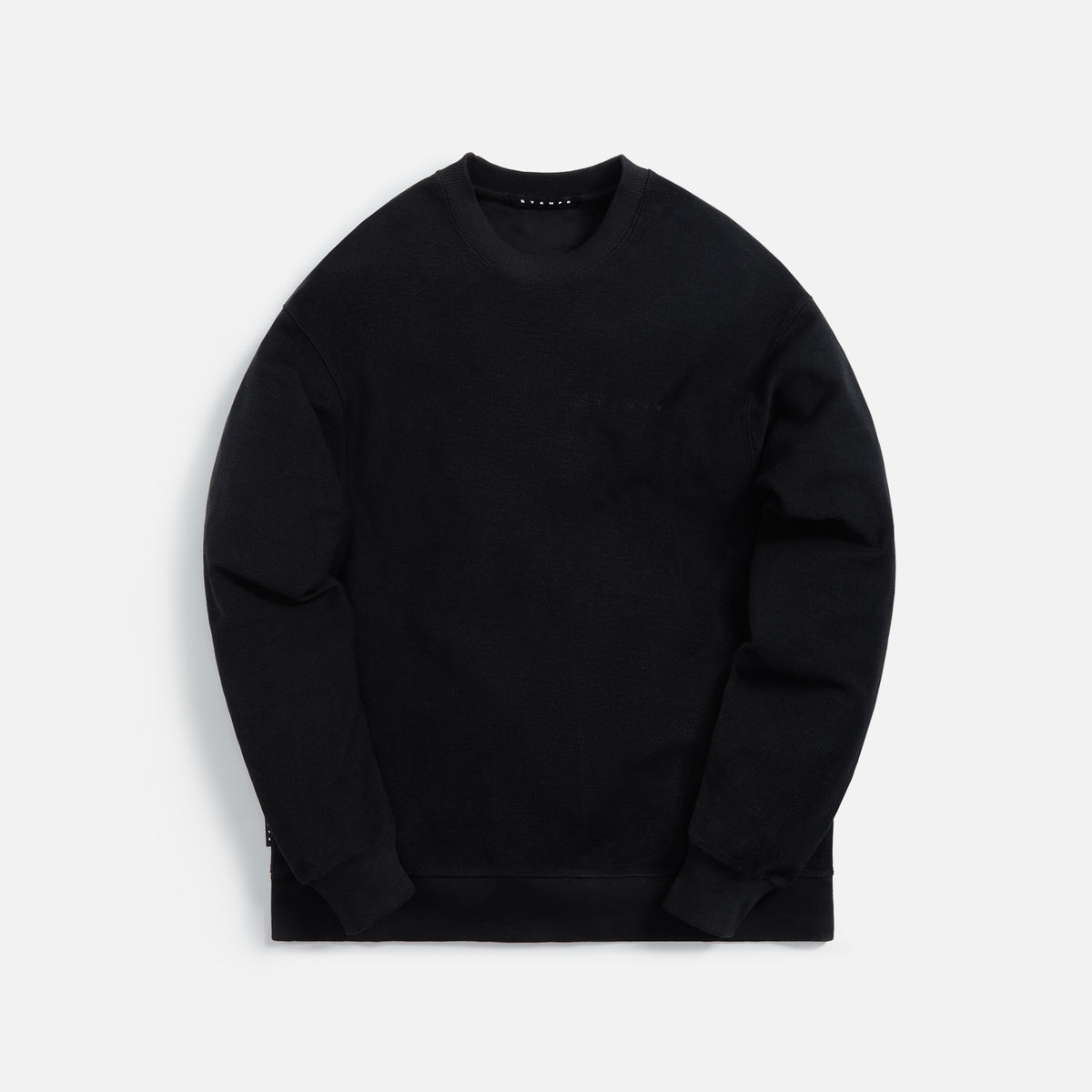 Stampd Micro Strike Reverse Crew Neck - Black