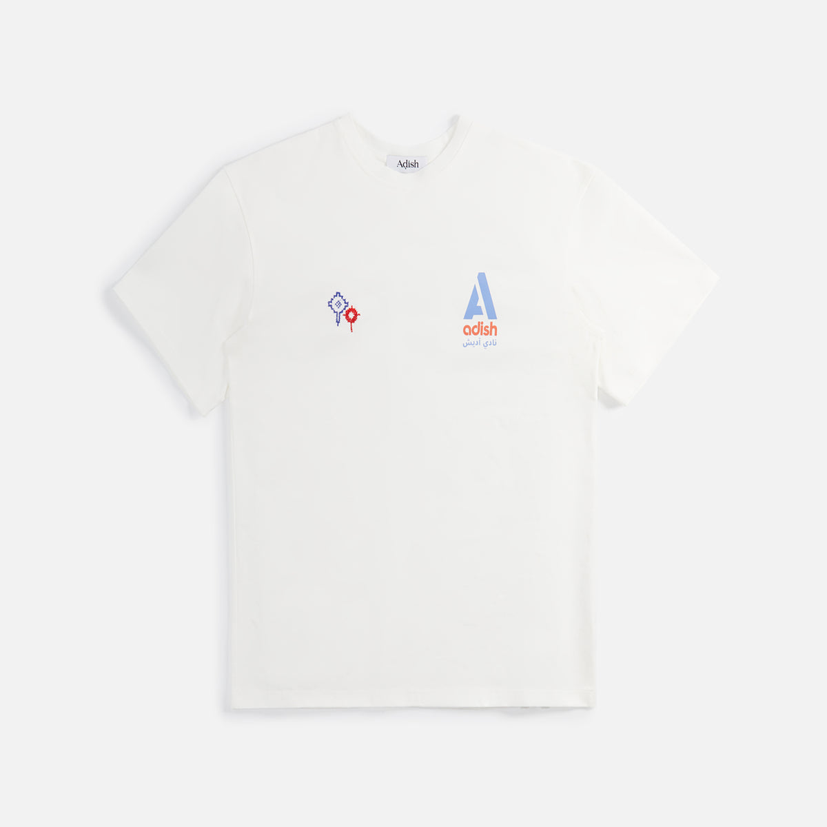 Adish Nadi Lel-Tennis Tee - Off White