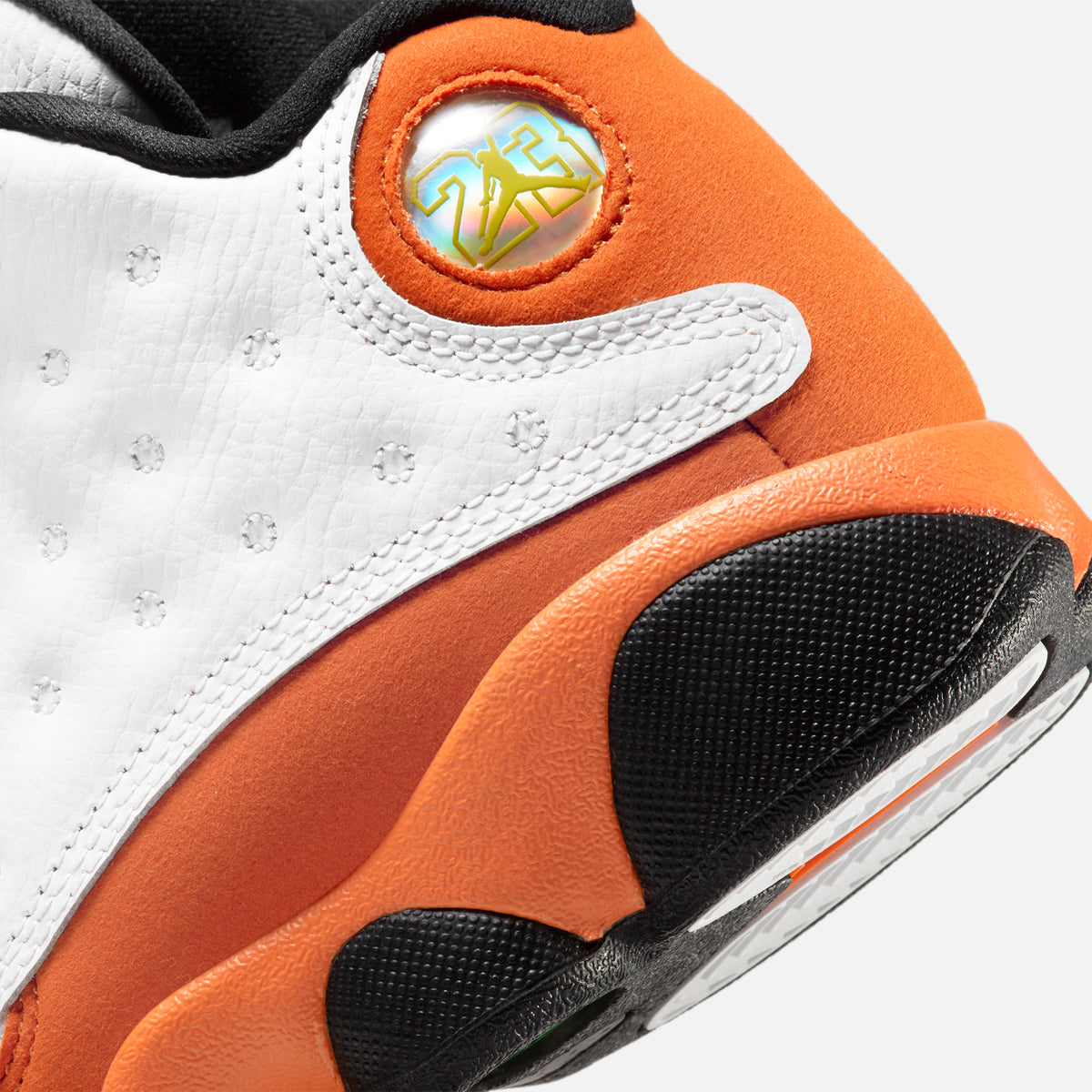 Nike PS Air Jordan 13 Retro - White / Starfish / Black