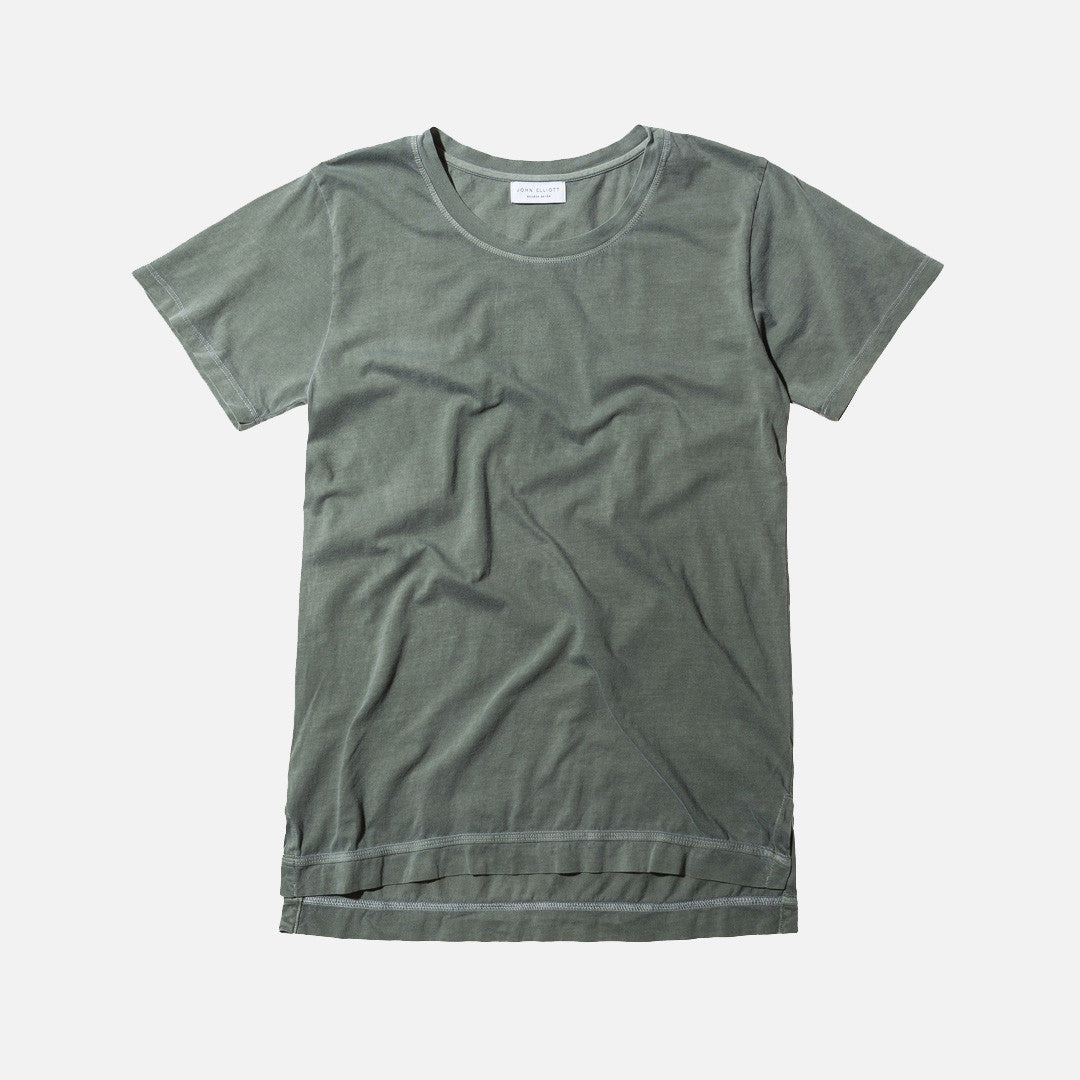 John Elliott Mercer Tee - Washed Olive