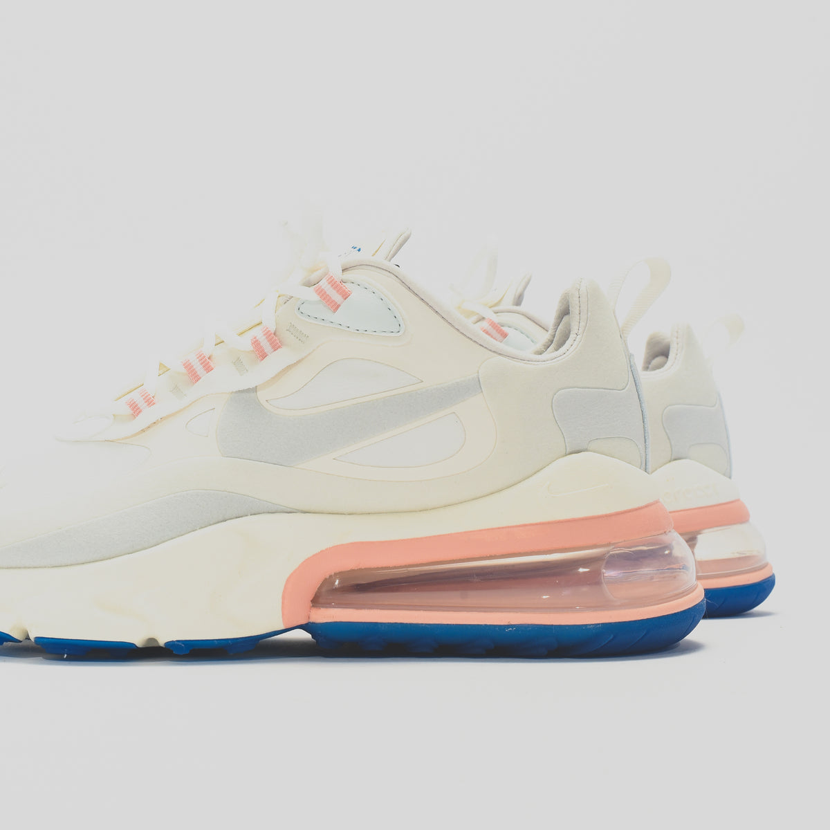 Nike Air Max 270 React - Summit White / Ghost Aqua / Phantom
