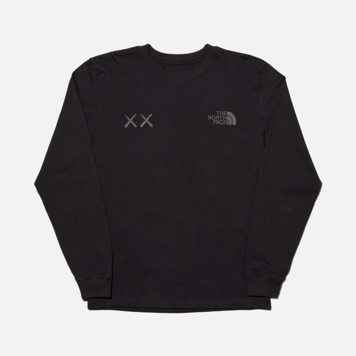The North Face x Kaws Long Sleeve Tee - TNF Black