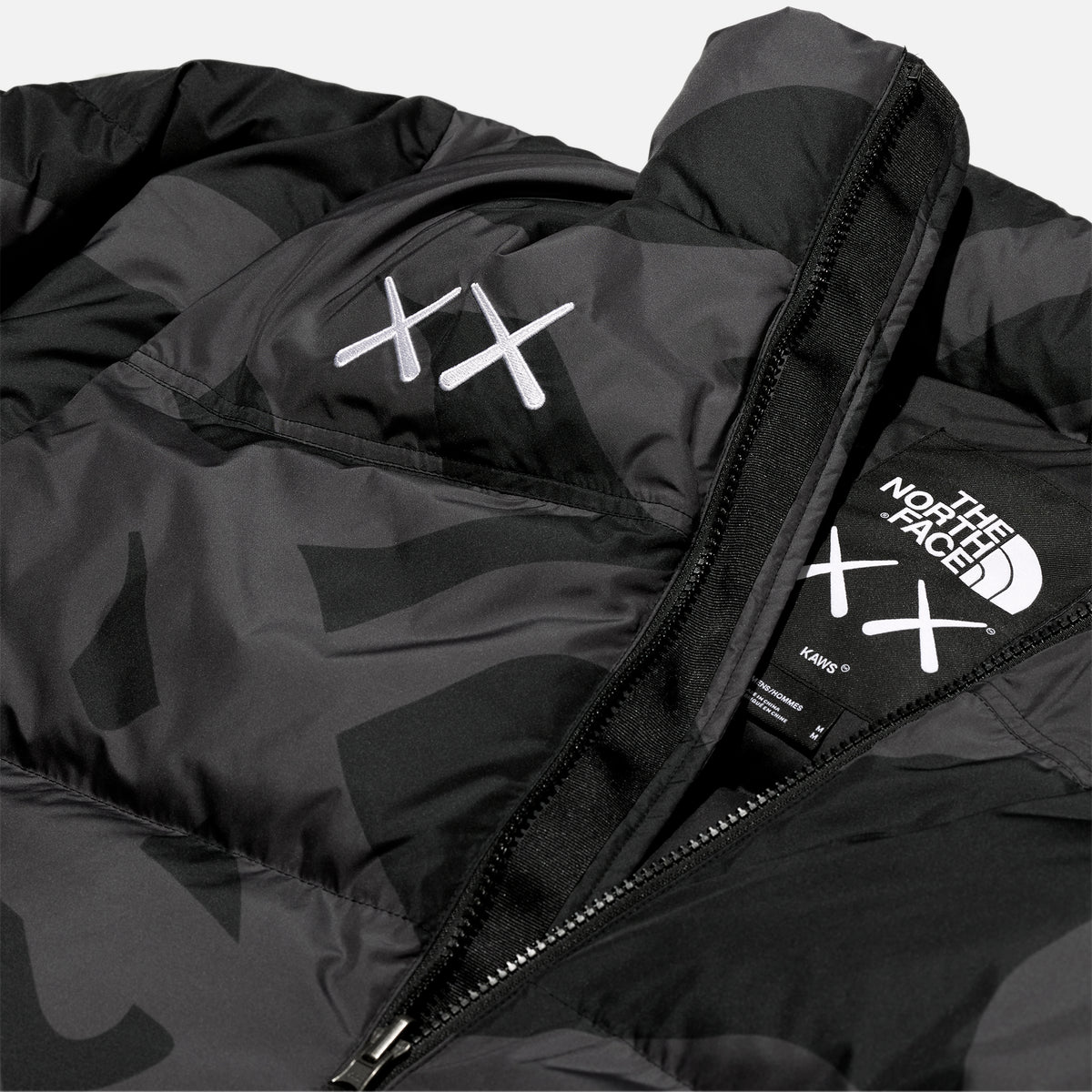 The North Face x Kaws Retro 1996 Nuptse Jacket - TNF Black
