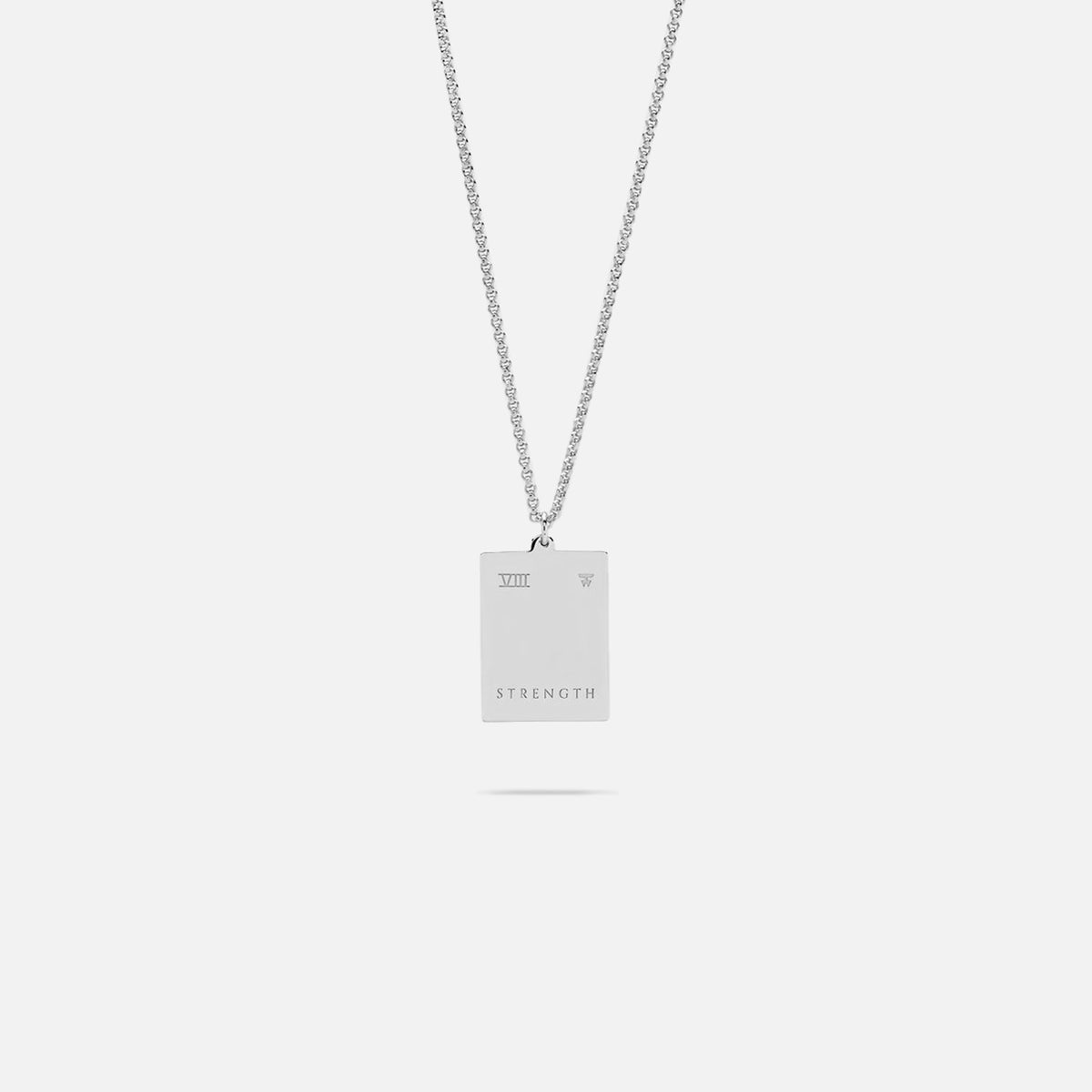 Tom Wood Tarot Strength Pendant - Silver