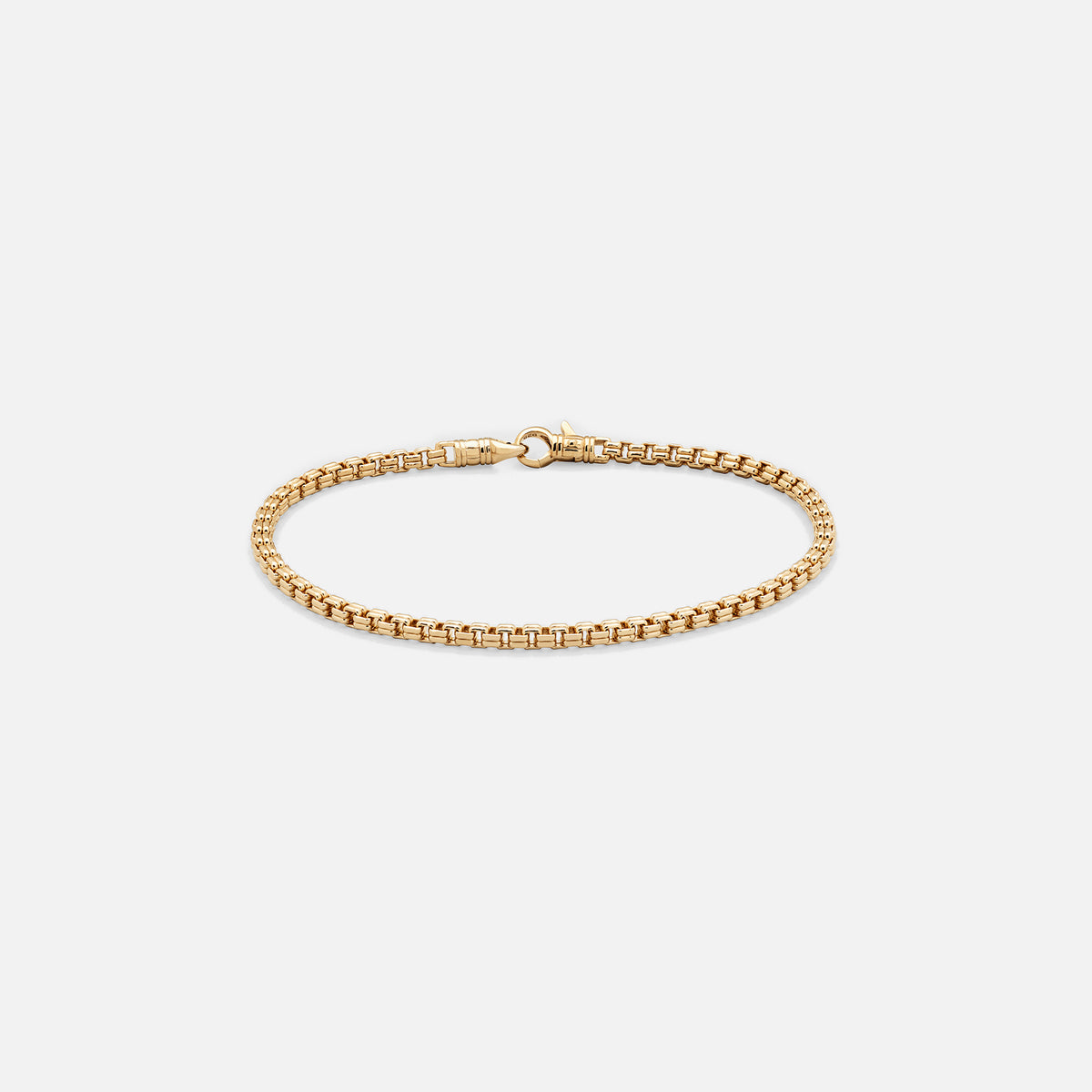 Tom Wood Venetian Bracelet Double S 8.3inches - Gold