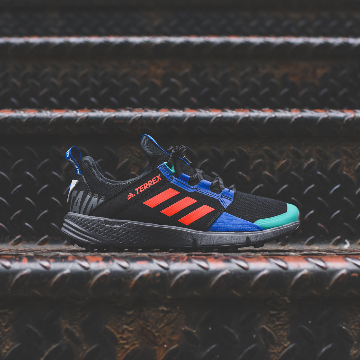 adidas Consortium x White Mountaineering Agravic Speed + - Core Black / Active Orange