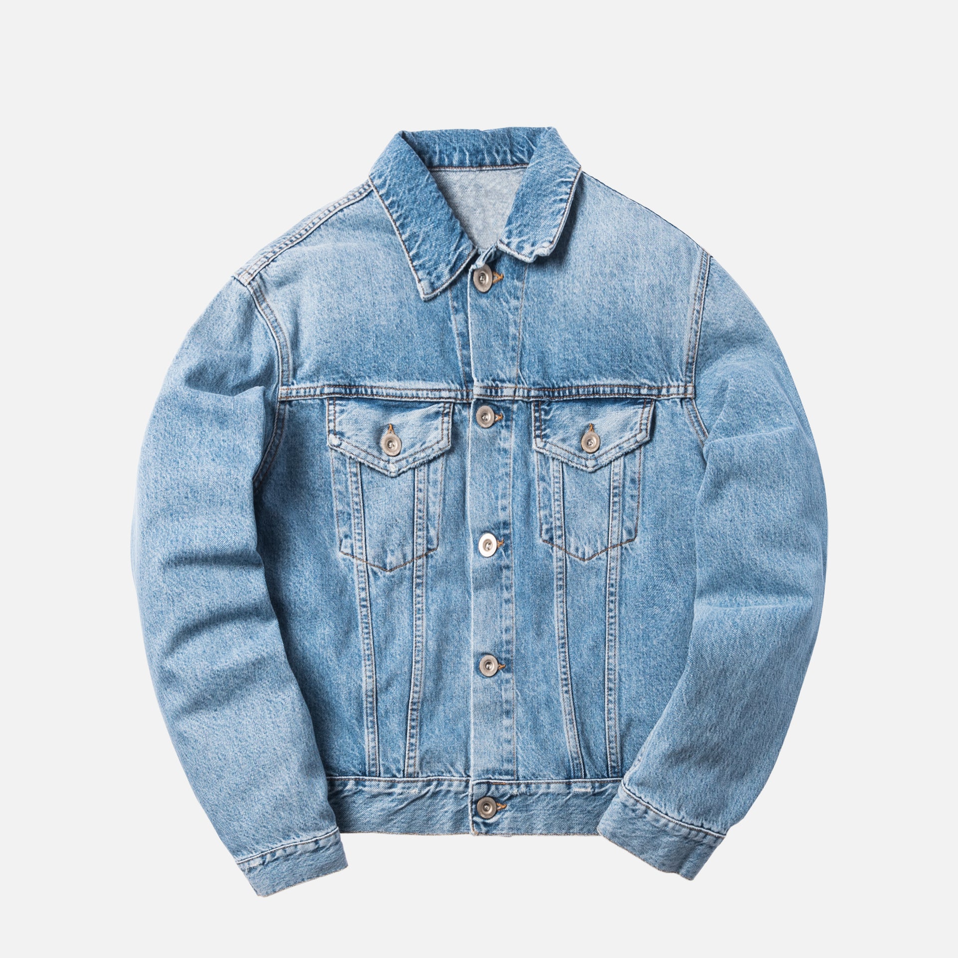 Unravel Project Intro H Rigid Denim Chopped Jacket -  Indigo