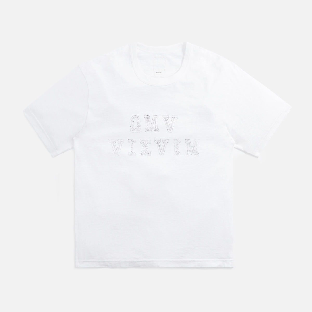 Visvim Jumbo Alumni Graphic Tee - White