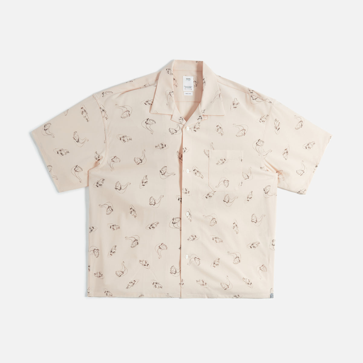 Visvim Harmon Shirt Roadster - Pink