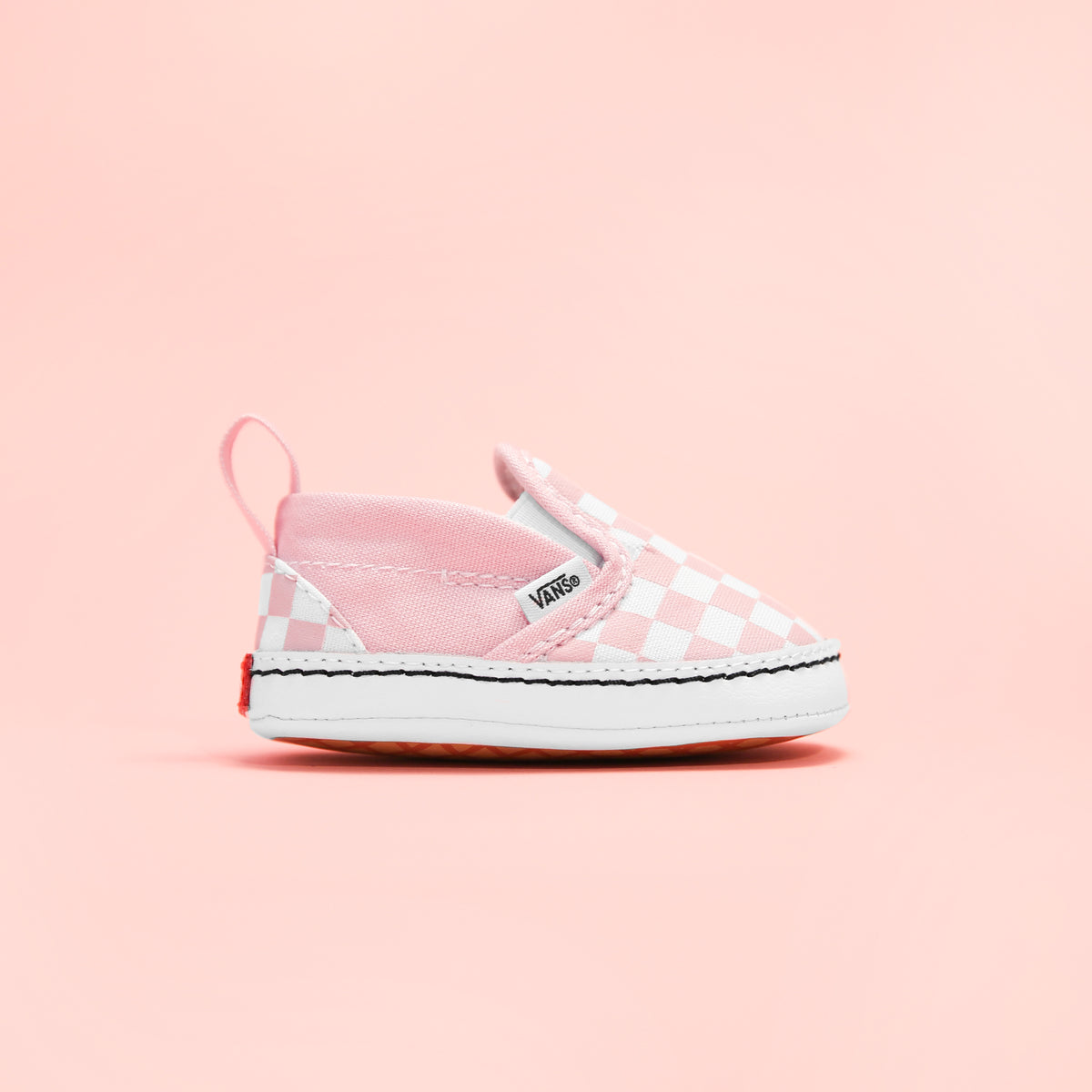 Vans Checkerboard Slip-on V Crib - Lilac Snow / True White