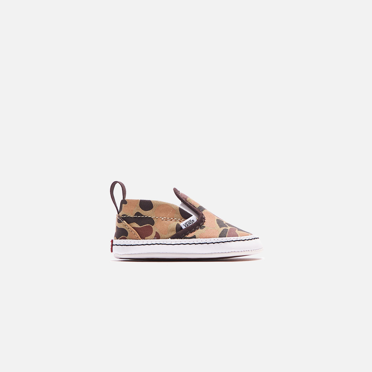 Vans Vintage Camo Crib Slip-On - Chocolate Torte