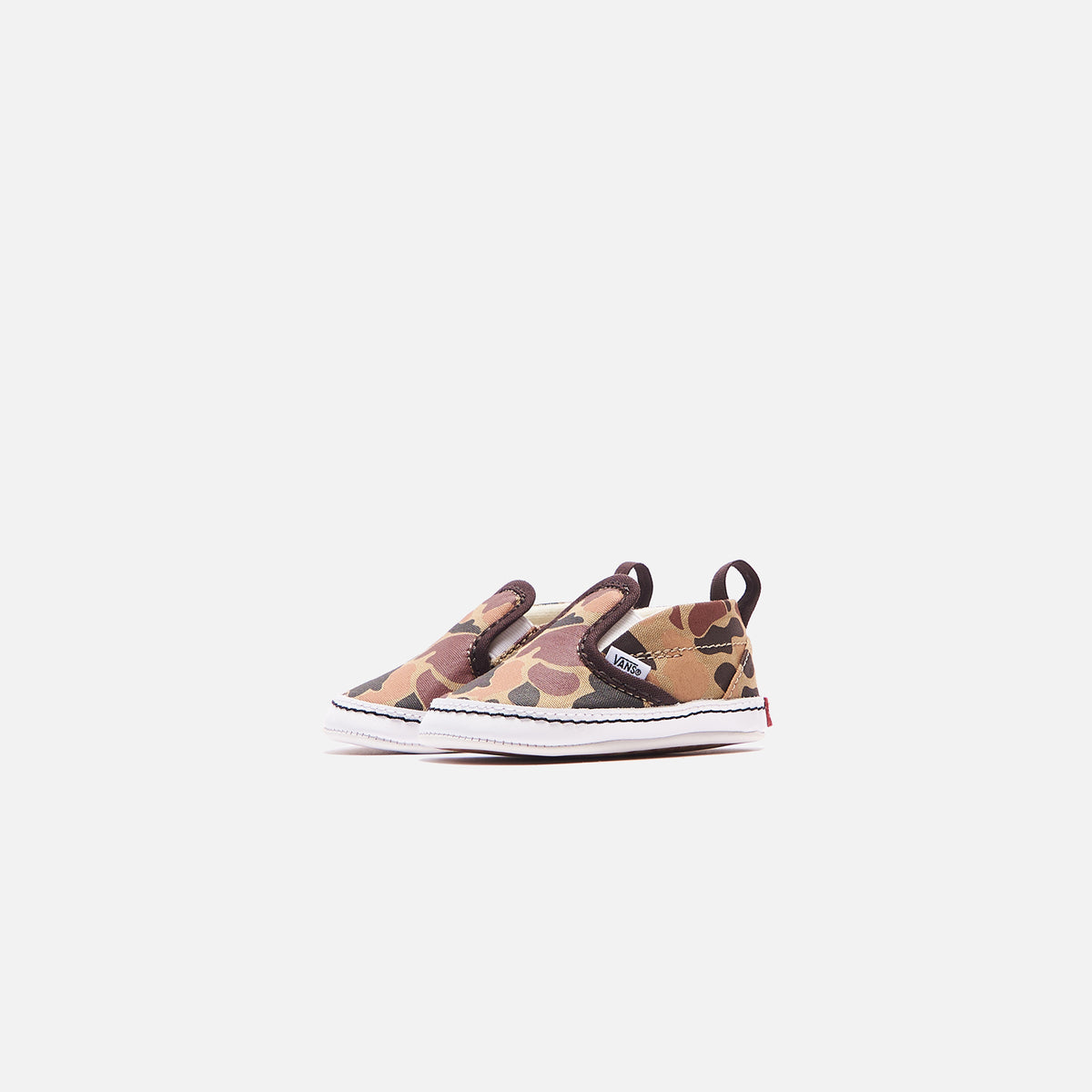 Vans Vintage Camo Crib Slip-On - Chocolate Torte